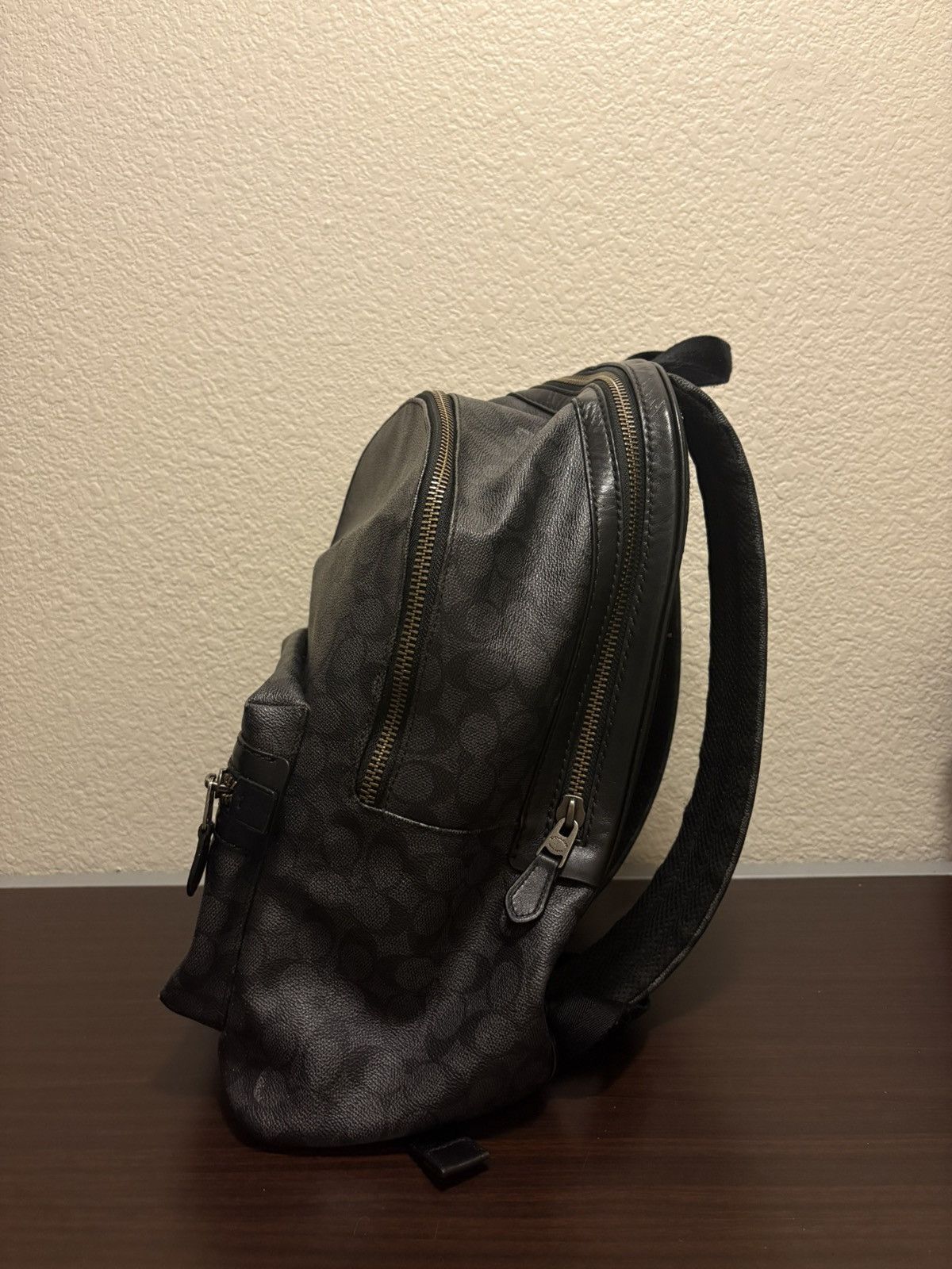 Coach Coach Academy Backpack 73579 Signature Canvas Size ONE SIZE - 2 Thumbnail