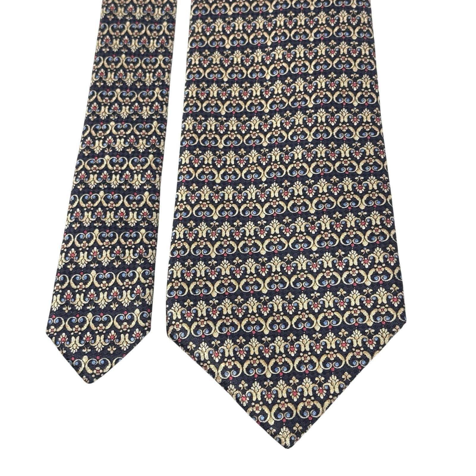 Christian Dior Monsieur Christian Dior Abstract Pattern Tie Size ONE SIZE - 3 Thumbnail