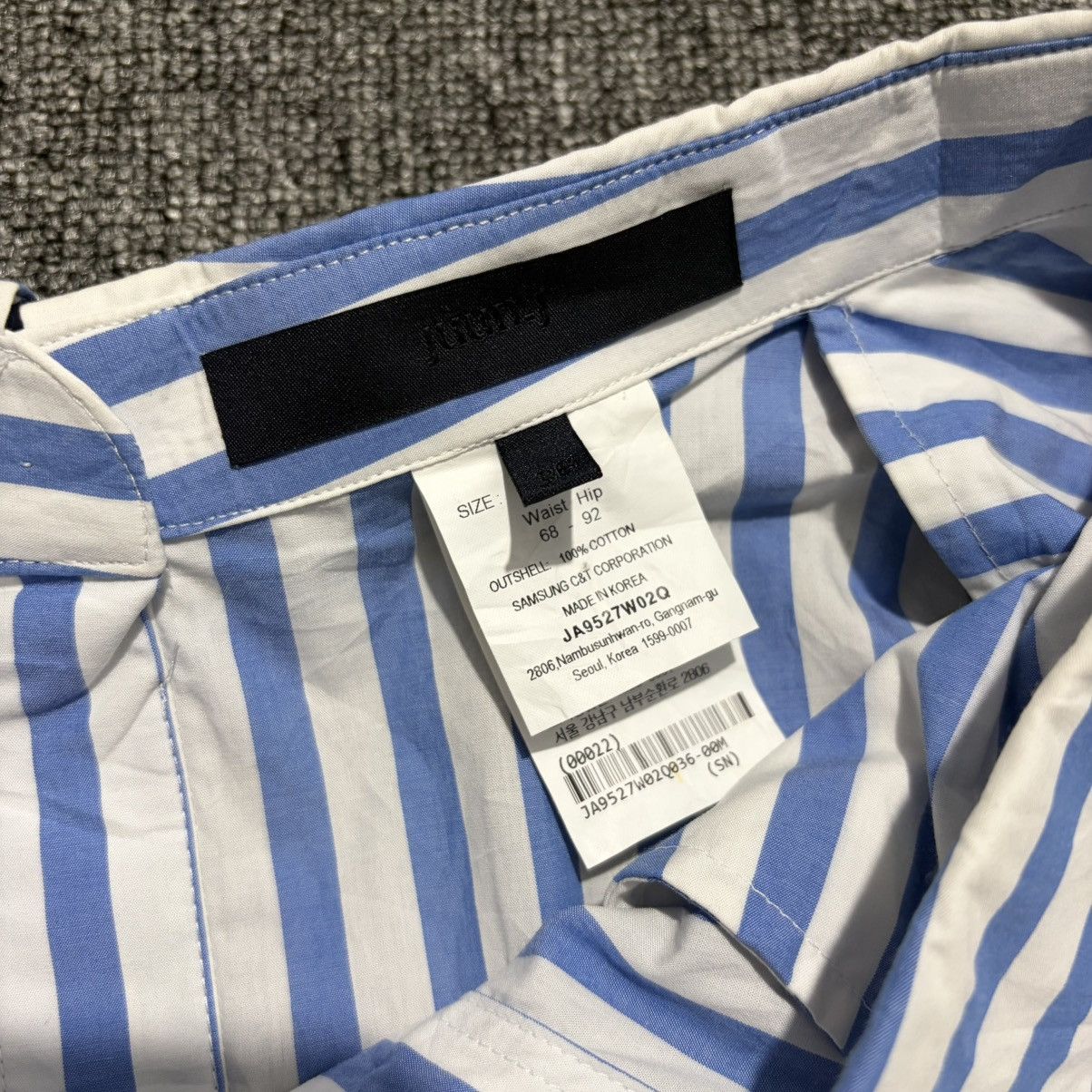 Juun.J s/s 2019 - juun.j stripe waist hip Size 25" / US 0 / IT 36 - 5 Thumbnail