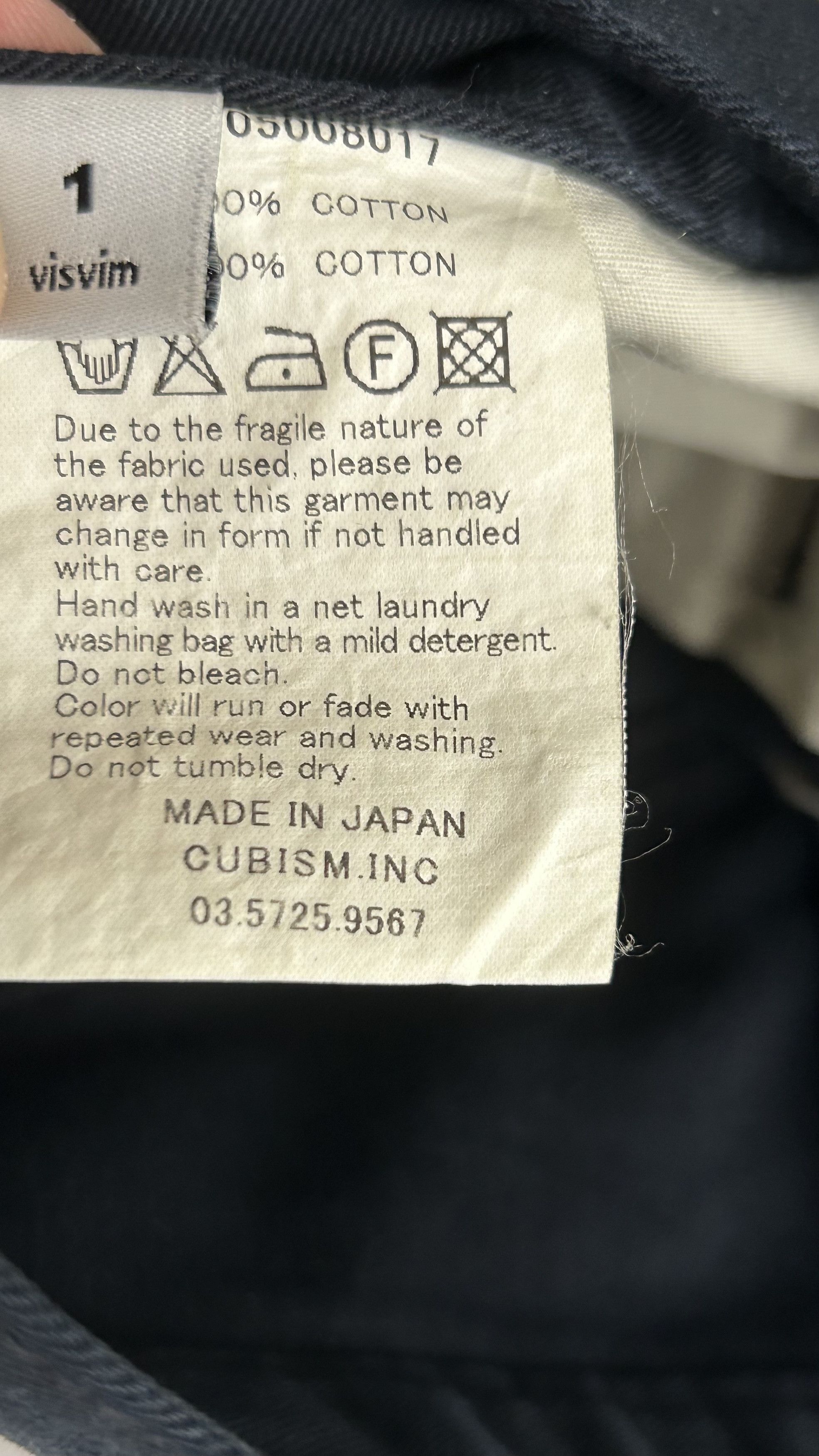Visvim aa . 1 . FLUXUS 03 CHINO . 0112105008017 Size US 30 / EU 46 - 8 Thumbnail