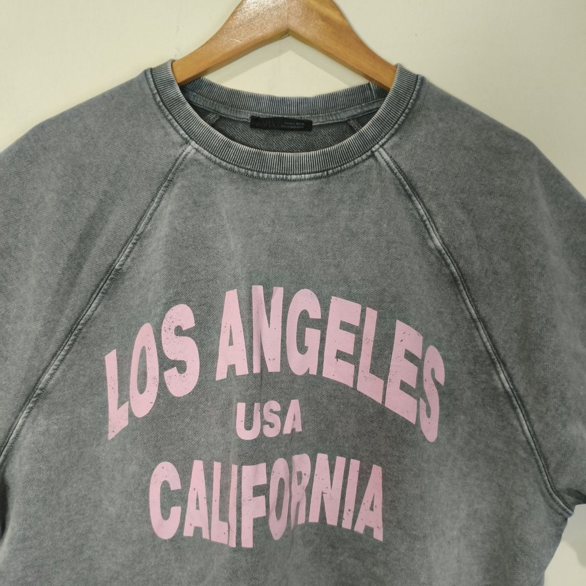 Zara Zara Los Angeles Spell Out Tee Size US L / EU 52-54 / 3 - 2 Thumbnail