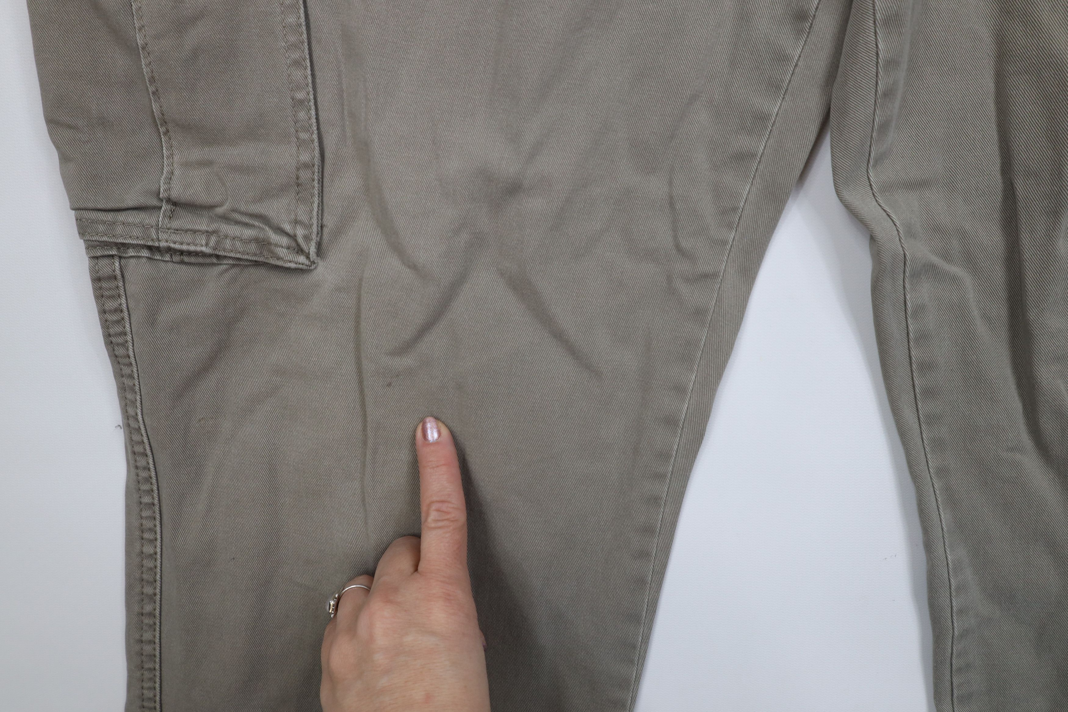 Nautica Vintage 90s Y2K Nautica Baggy Wide Leg Cargo Pants Green Size US 40 / EU 56 - 7 Thumbnail