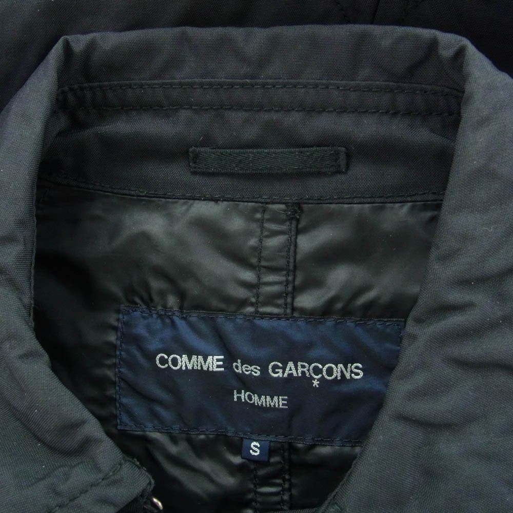 Comme des Garcons Homme Jacket Nylon Trench Coat Double Button Inseam Pocket Black Size US S / EU 44-46 / 1 - 4 Thumbnail