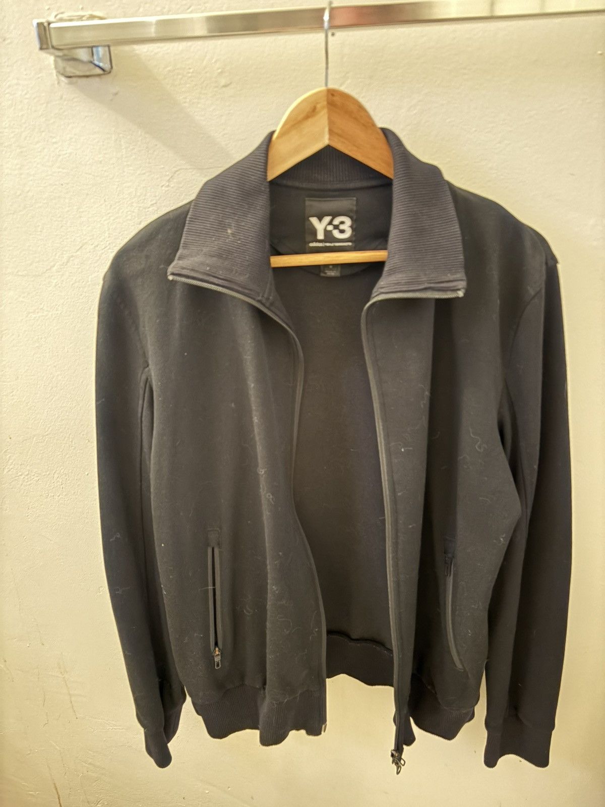 Y-3 Y3 front zip track jacket M Size US M / EU 48-50 / 2 - 1 Thumbnail