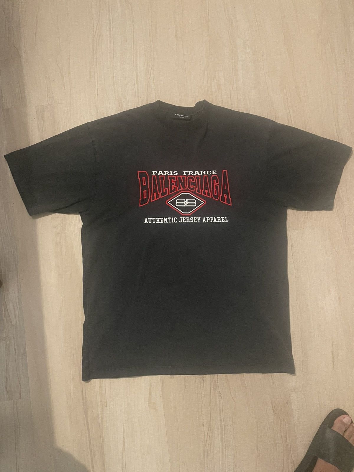 Balenciaga BALENCIAGA ATHLETICS TEE - XL Size US XL / EU 56 / 4 - 1 Thumbnail