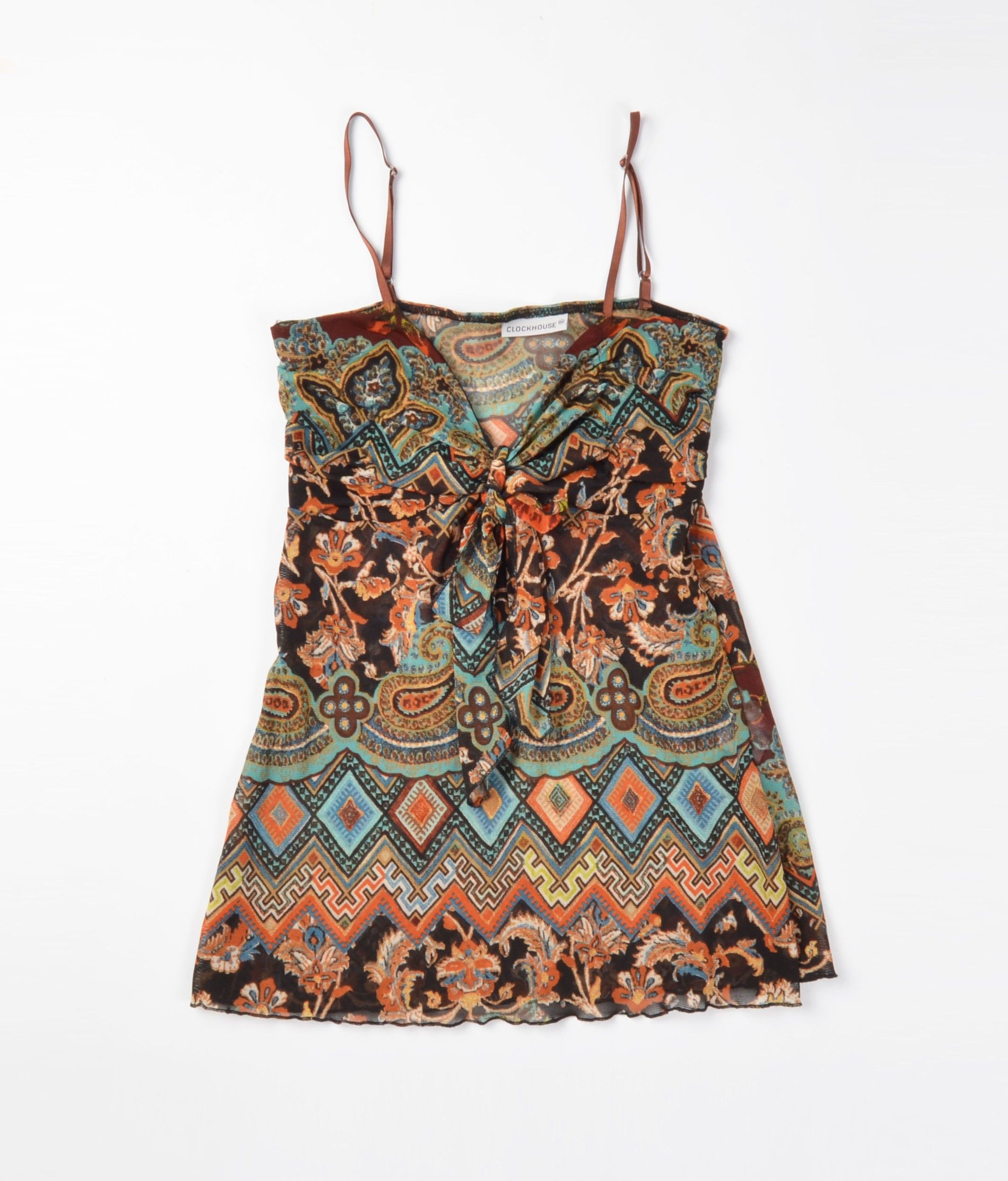 Other Clockhouse Y2K 2000s Fairy Boho Mesh Cami Top Size S / US 4 / IT 40 - 4 Thumbnail