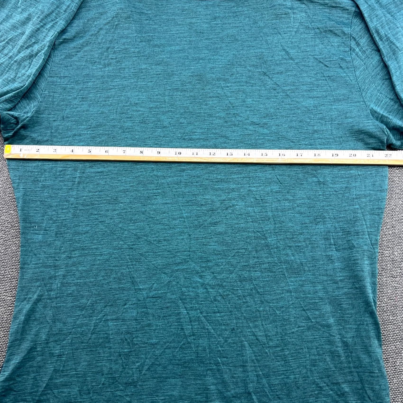 Vintage Kari Traa Segments Womens Base Layer Shirt 2XL 100% Merino Wool Outdoor Ski Thermo Blue" Size XXL / US 16-18 / IT 52-54 - 7 Thumbnail