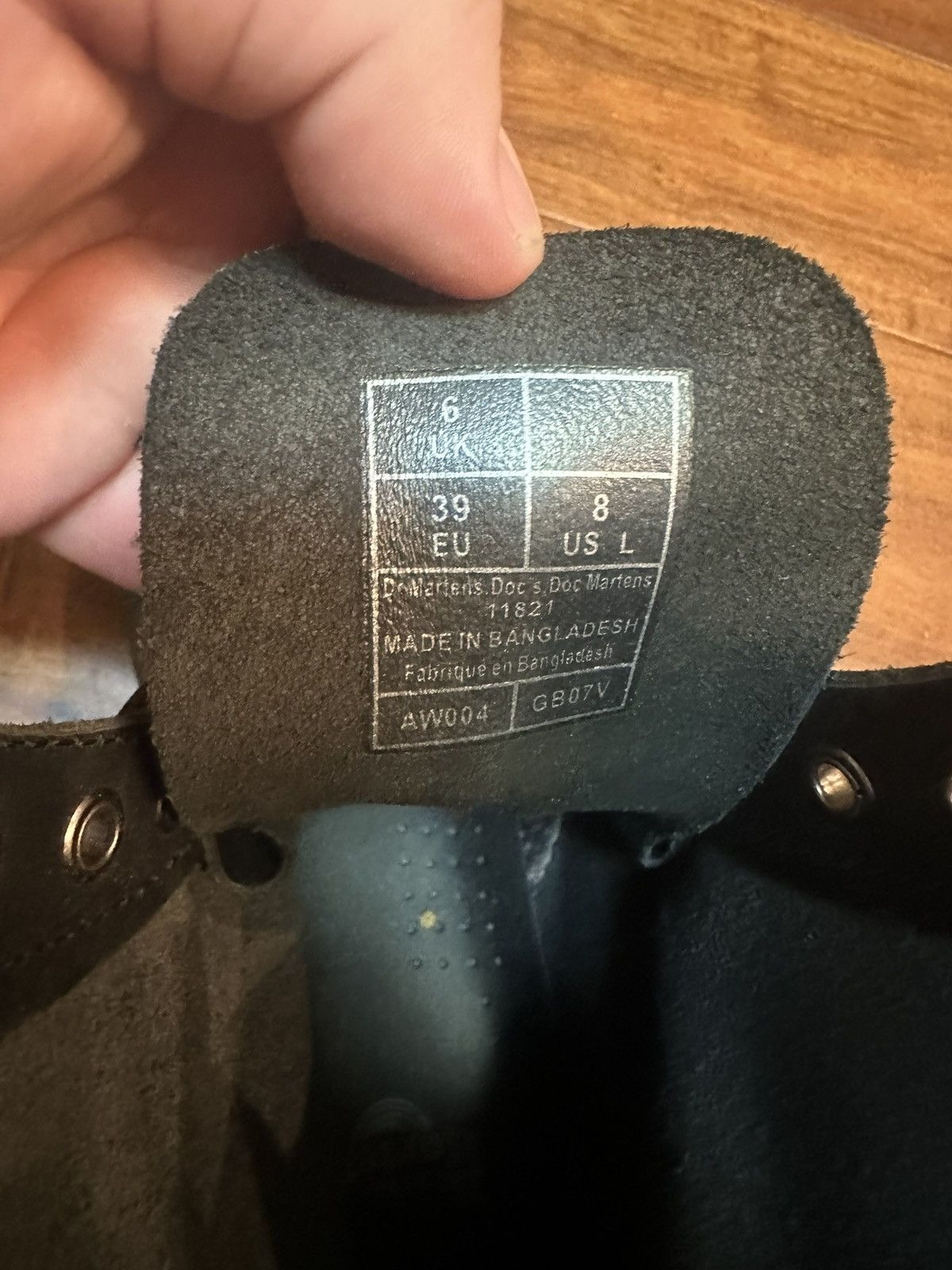Dr. Martens × Vintage Vintage Dr Martens boots Size US 6.5 / EU 39-40 - 7 Thumbnail