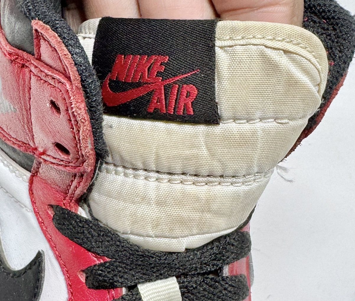 Jordan Brand × Nike Nike Air Jordan 1 1.5 Retro High Chicago GS size 5.5Y Size US 5.5 / EU 38 - 11 Thumbnail