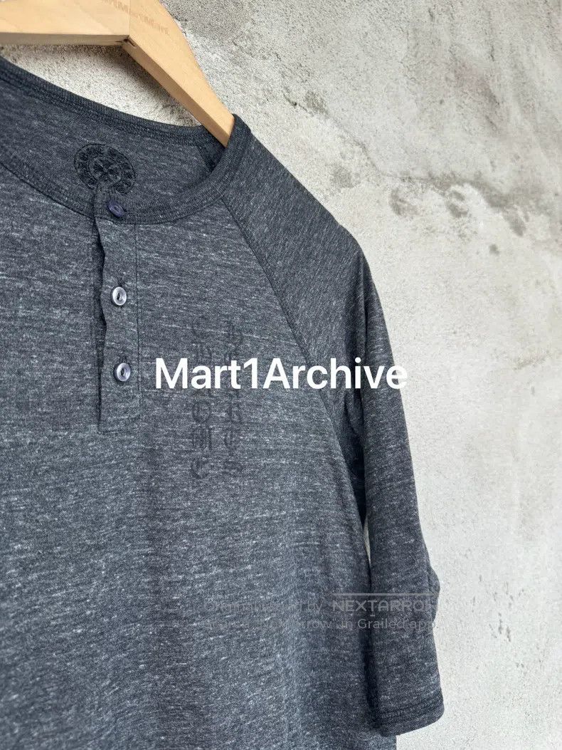 Chrome Hearts CHROME HEARTS Dark gray Sanskrit T-bar side star cropped s Size US M / EU 48-50 / 2 - 3 Thumbnail
