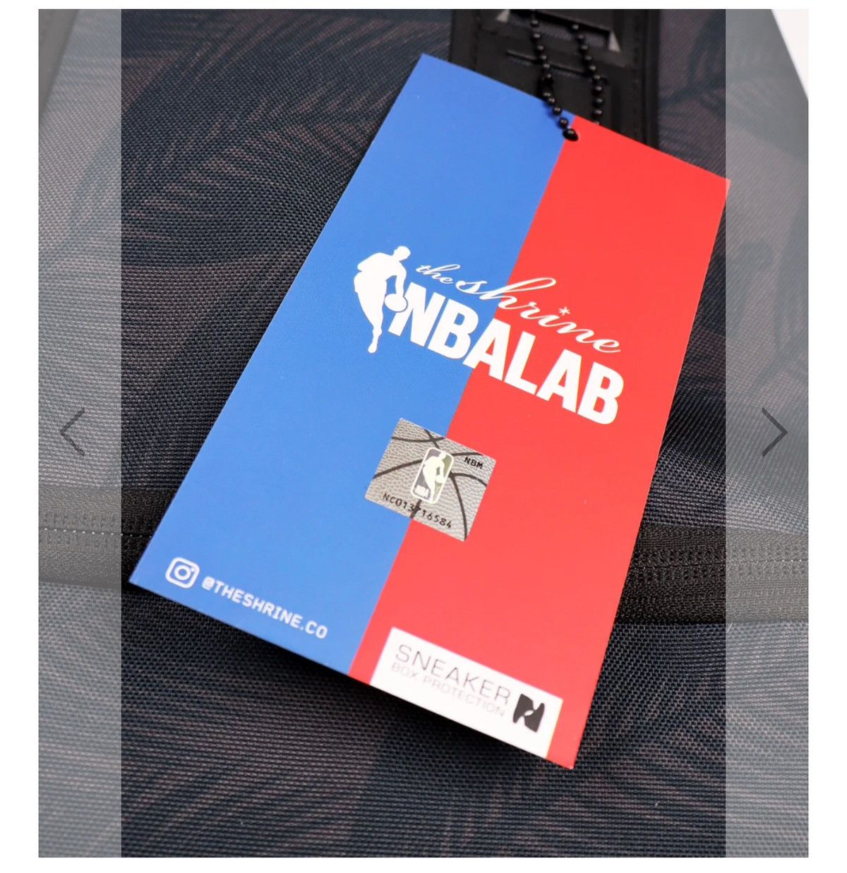 NBA × Other NBALAB The Shrine Co Sneaker Daypack Miami Heat Bag Backpack Size ONE SIZE - 18 Thumbnail
