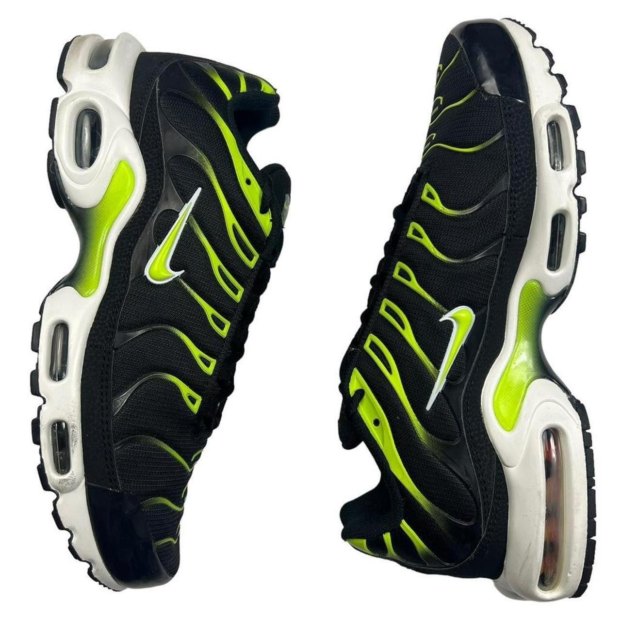Nike Nike Air Max Plus TN Black Volt Green - Size US 10.5 Size US 10.5 / EU 43-44 - 3 Thumbnail