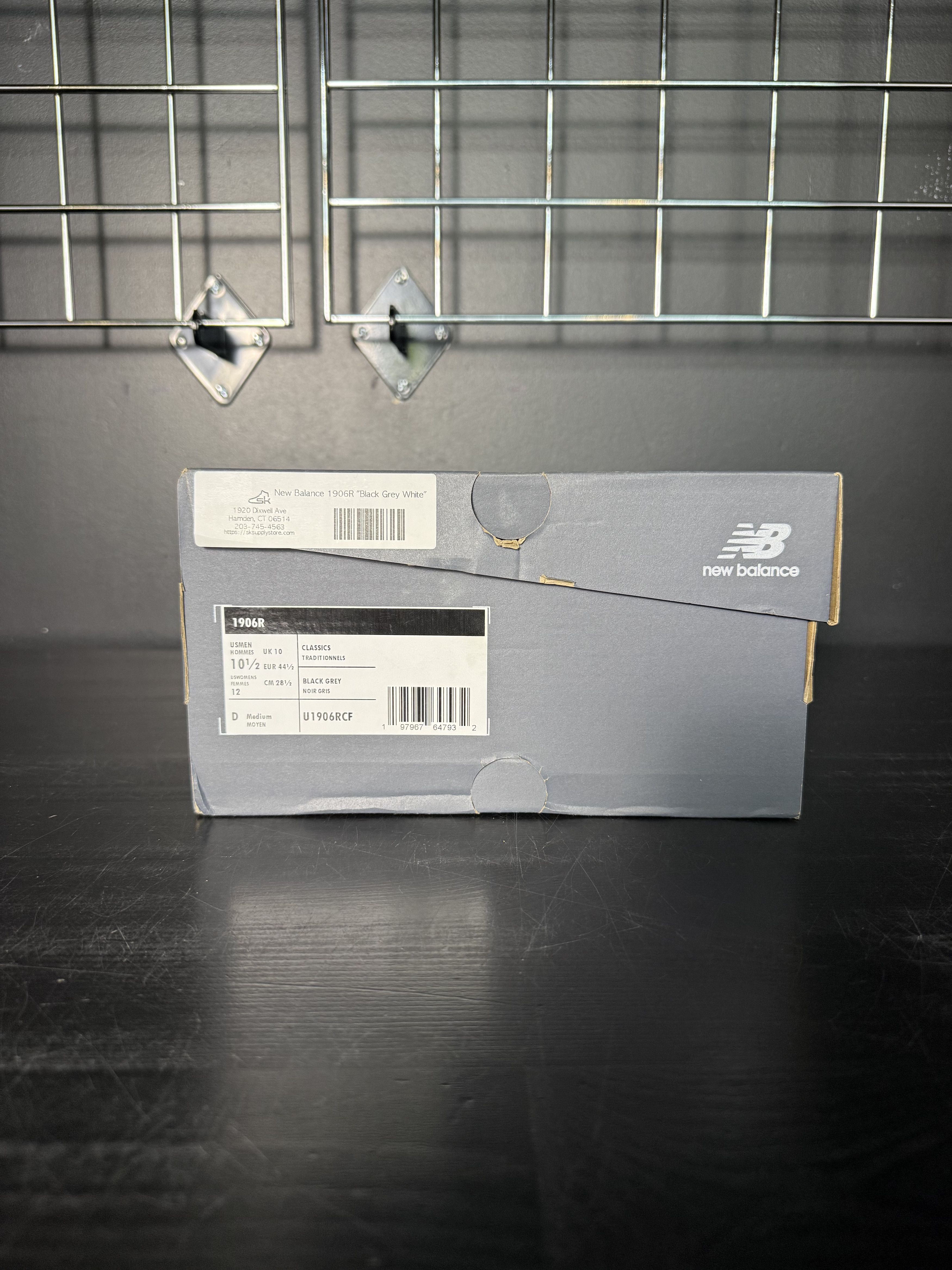 New Balance New Balance 1906R "Black Grey White" - Size 10.5 Size US 10.5 / EU 43-44 - 7 Thumbnail