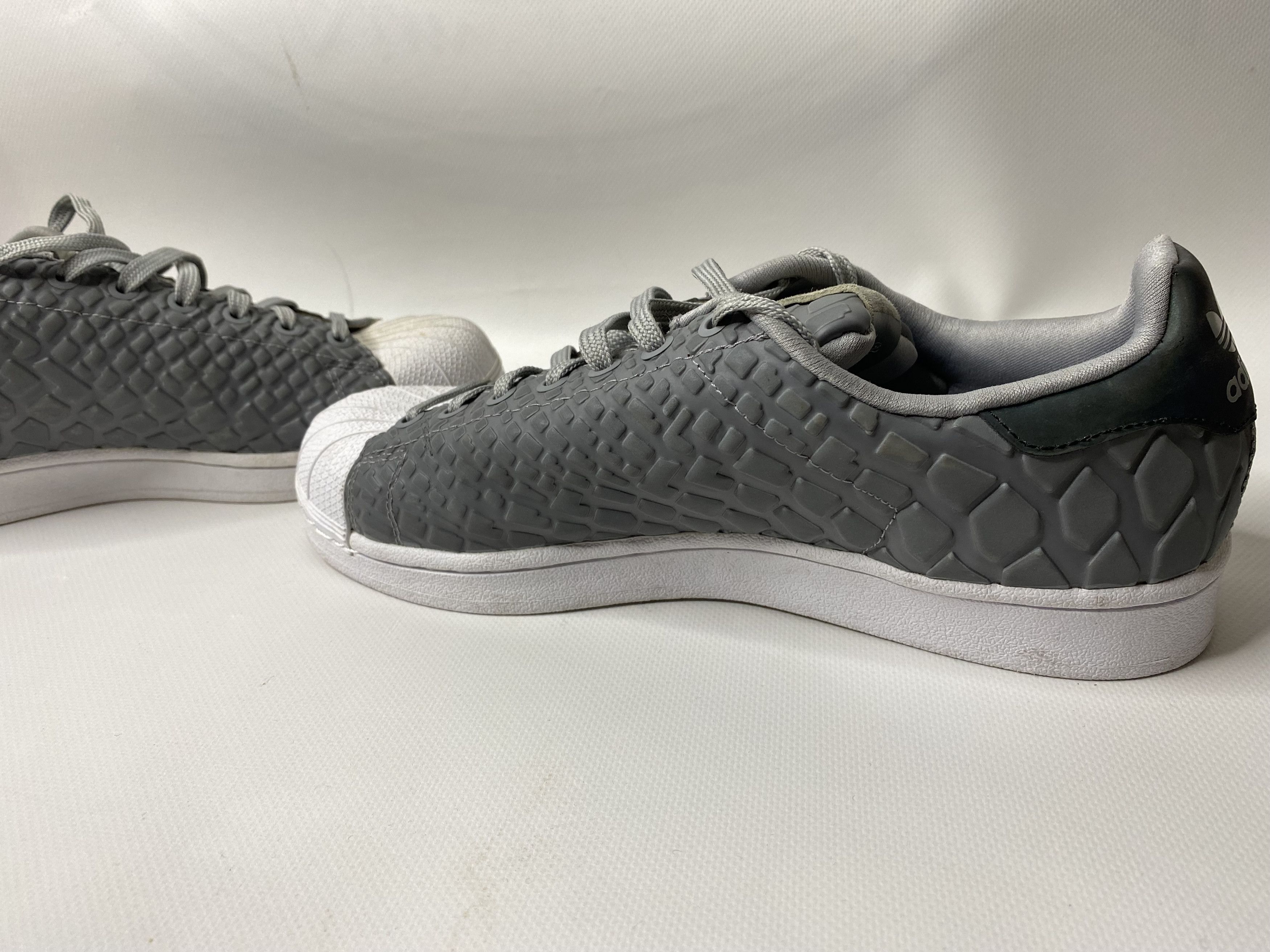 Adidas ADIDAS ORIGINALS SUPERSTAR ONYX GRAY XENO MENS SIZE US 8.5 Size US 8.5 / EU 41-42 - 4 Thumbnail