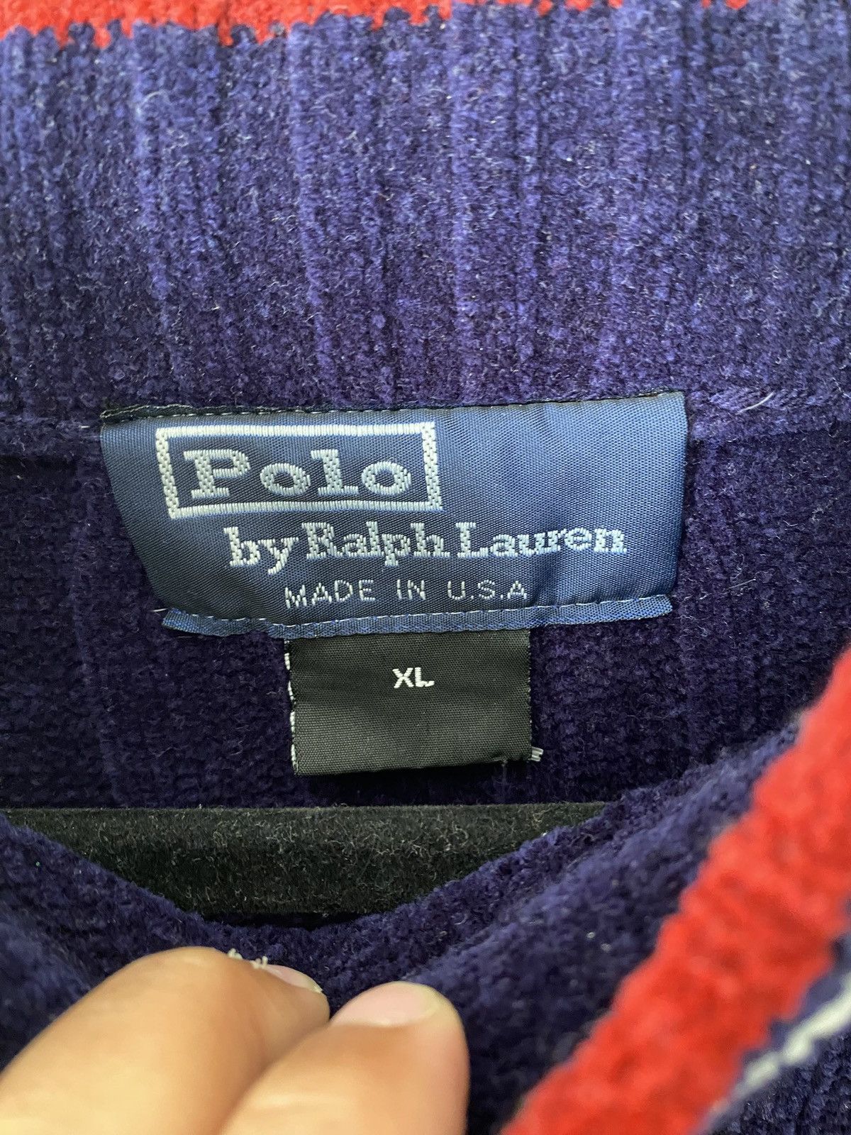 Polo Ralph Lauren Polo by Ralph Lauren Mock Neck Oversized Sweater Size XL Size US XL / EU 56 / 4 - 4 Thumbnail