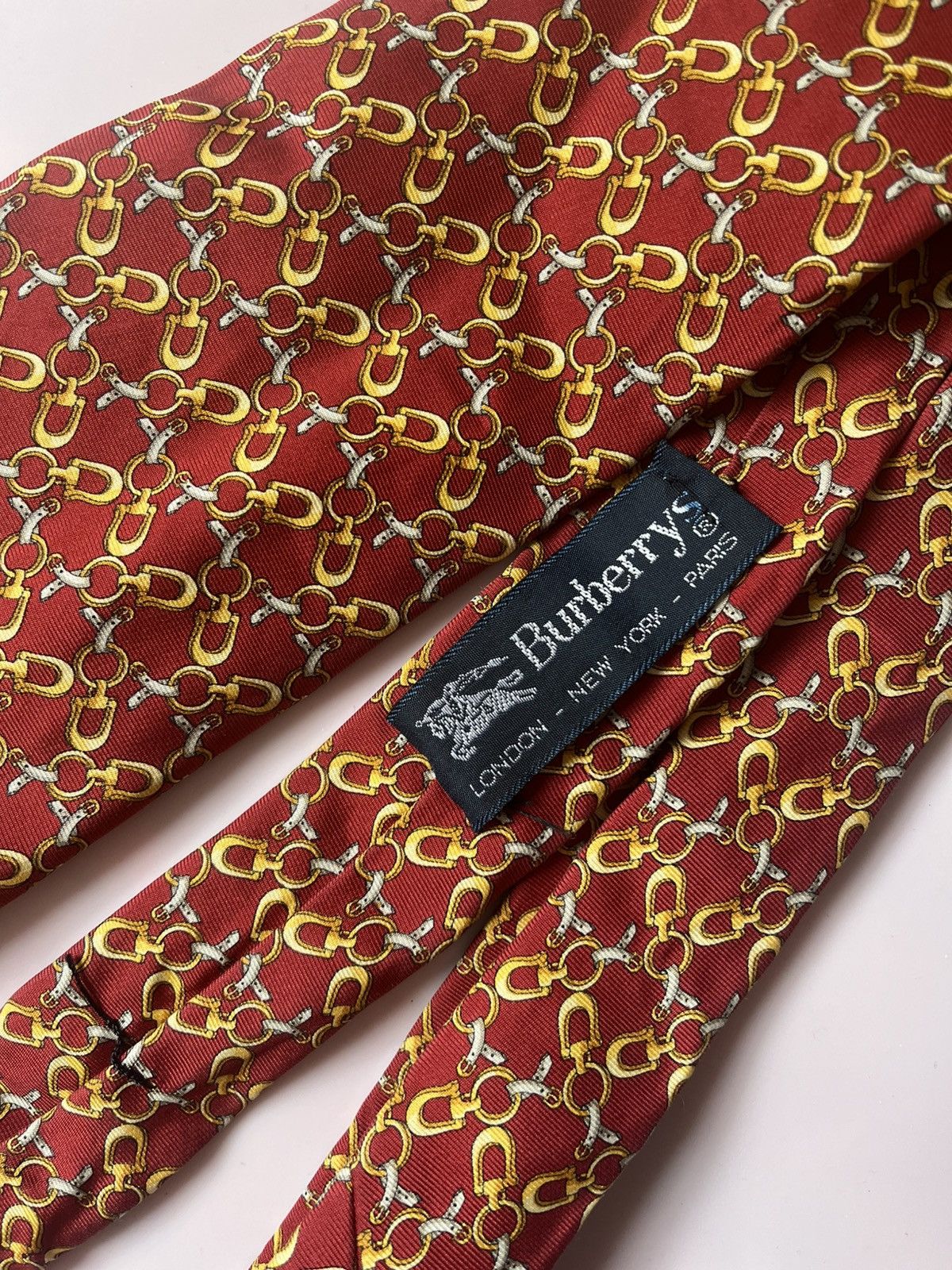 Burberry Vintage Burberry chain link necktie Size ONE SIZE - 2 Thumbnail