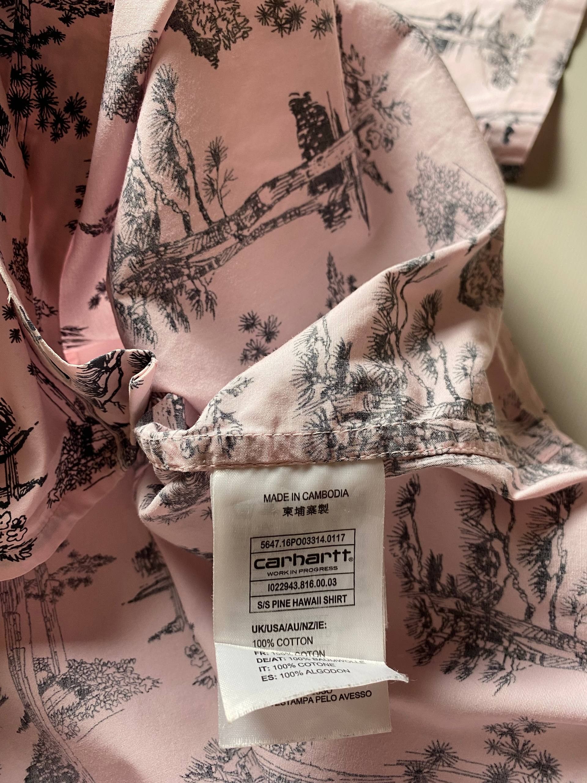 Carhartt Wip Carhartt Monogram Hawai Shirt Size US L / EU 52-54 / 3 - 6 Thumbnail