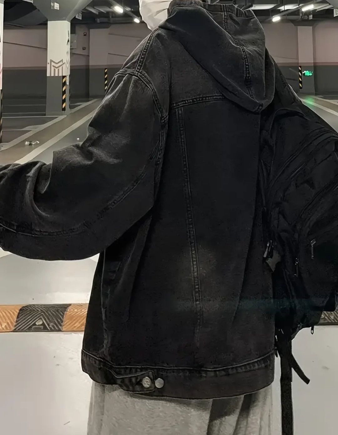 Japanese Brand × Vintage Y2K Oversized Hood Distressed Denim Pockets Hoodie Size US L / EU 52-54 / 3 - 5 Thumbnail