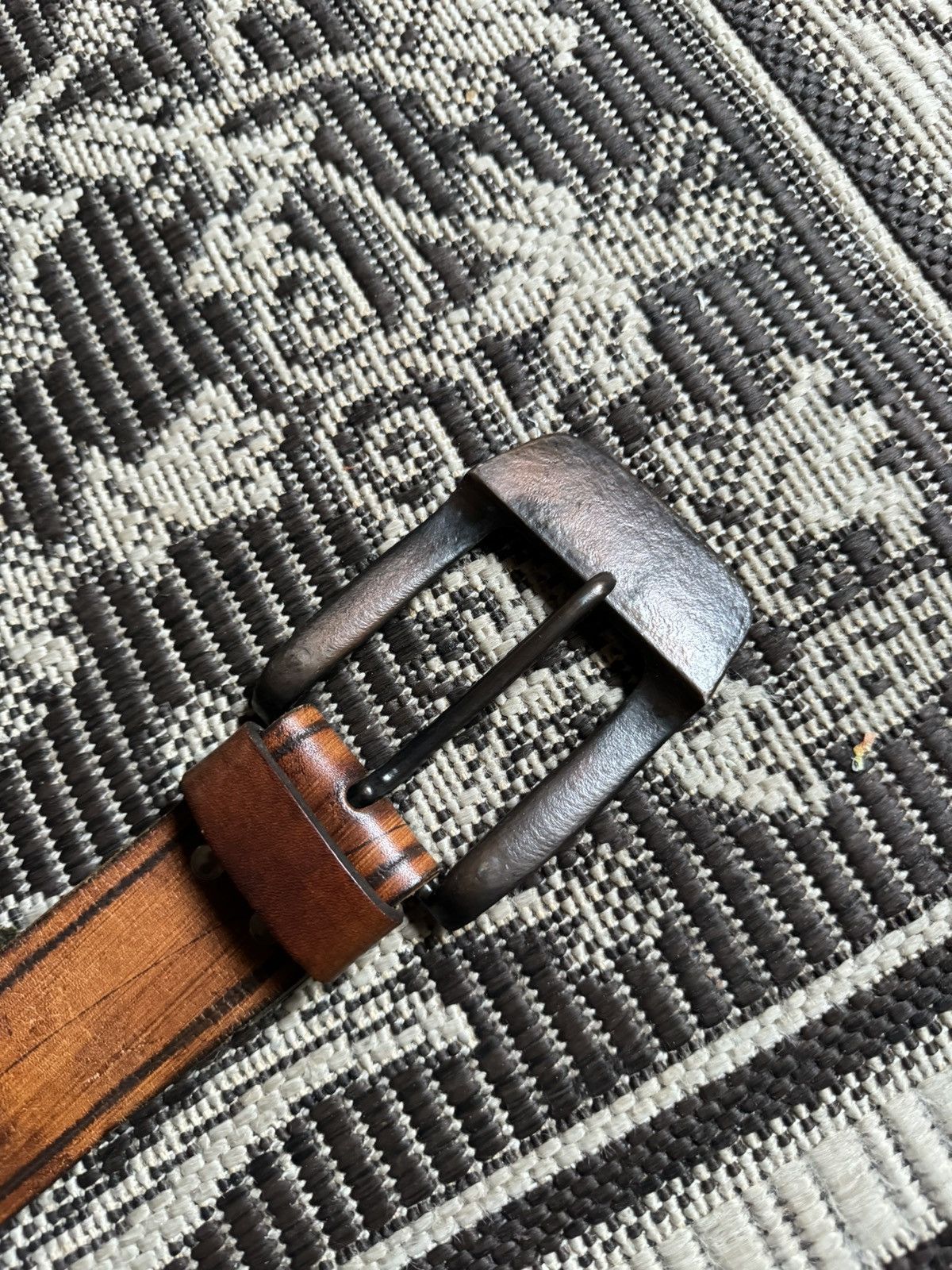 Genuine Leather Vintage 90’s Jopar Valencia y2k Genuine Leather Cowboy Belt Size ONE SIZE - 5 Thumbnail