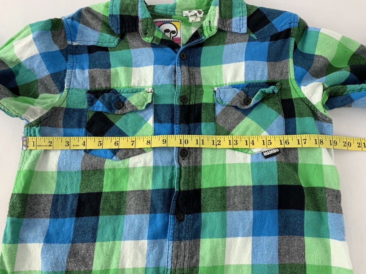Mambo Mambo Plaid Checked Flannel Button Up Shirt Longsleeve Size US M / EU 48-50 / 2 - 9 Thumbnail