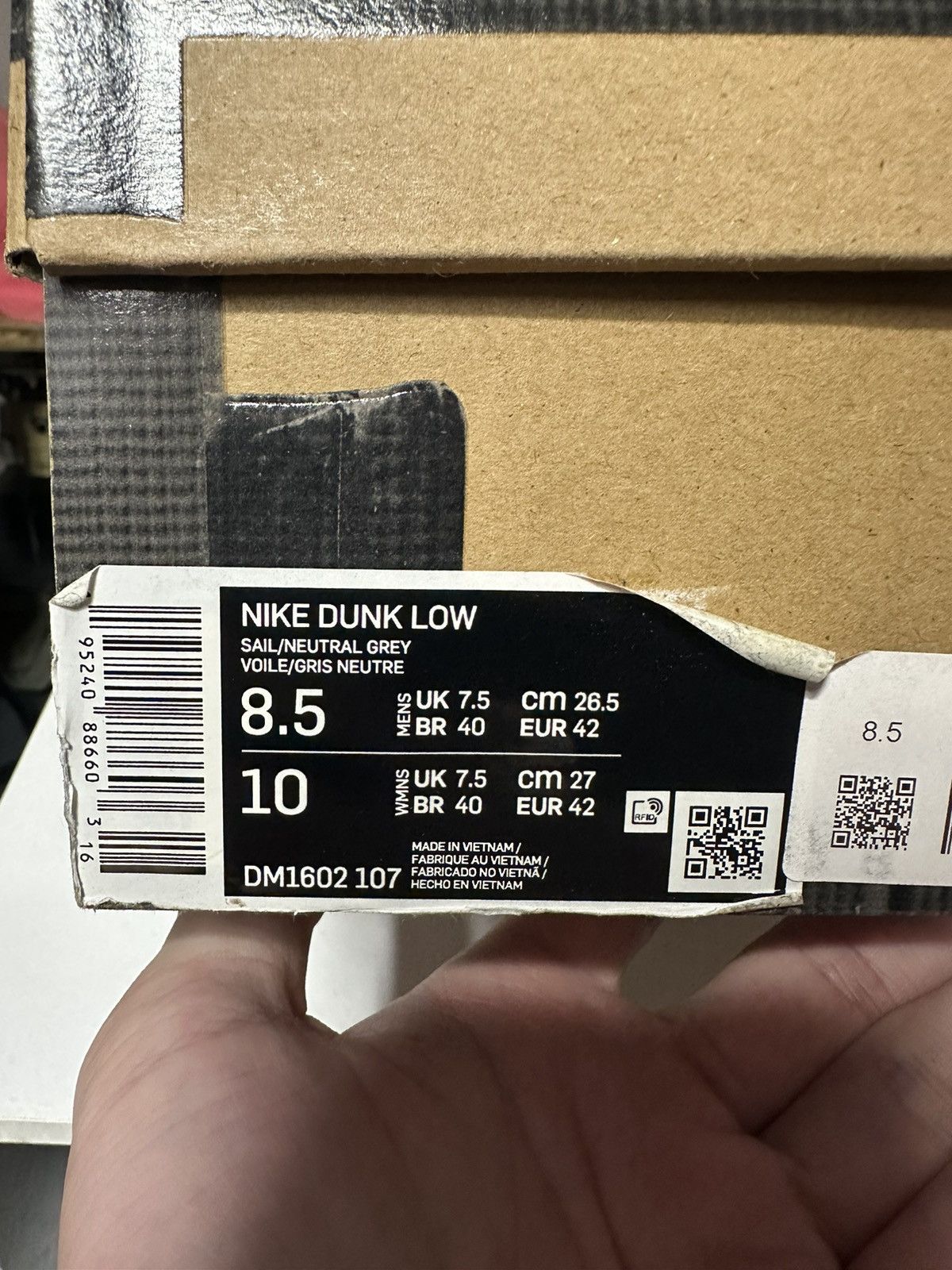 Nike × Off-White Lot 48 Nike x Off White Dunk Low Size US 8.5 / EU 41-42 - 9 Thumbnail