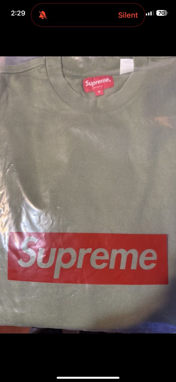 Supreme × Vintage Supreme logo Stitched long sleeve Size US S / EU 44-46 / 1 - 1 Thumbnail