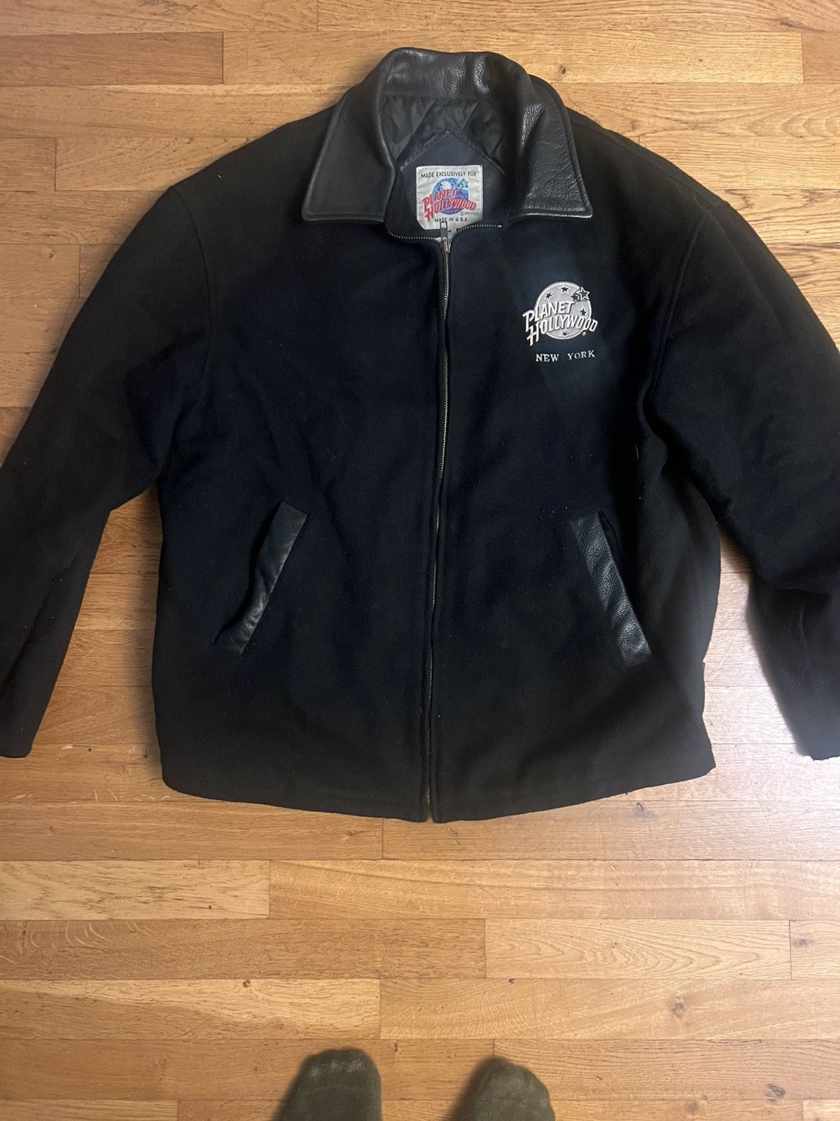 Planet Hollywood Planet hollywood new york vintage wool jacket medium Size US M / EU 48-50 / 2 - 1 Thumbnail