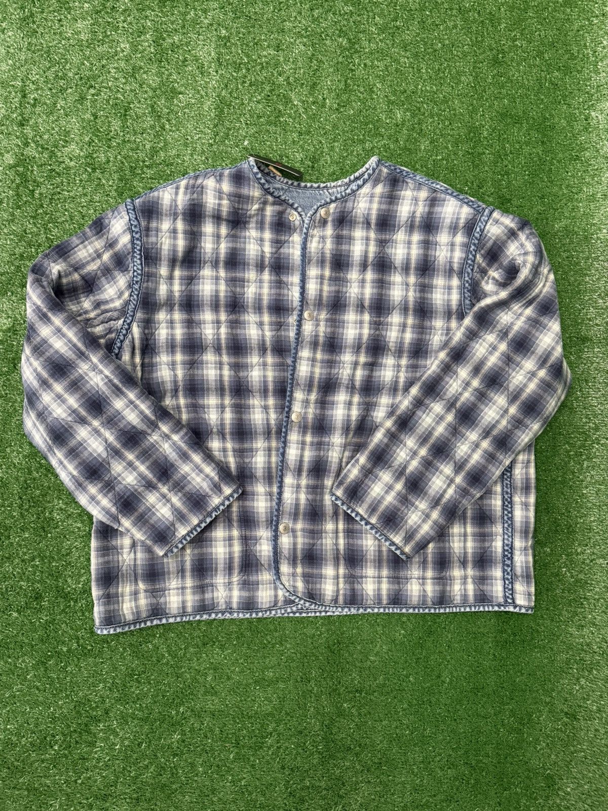 Levi's Levi’s Reversible Jacket Denim Flannel Size US XL / EU 56 / 4 - 5 Thumbnail