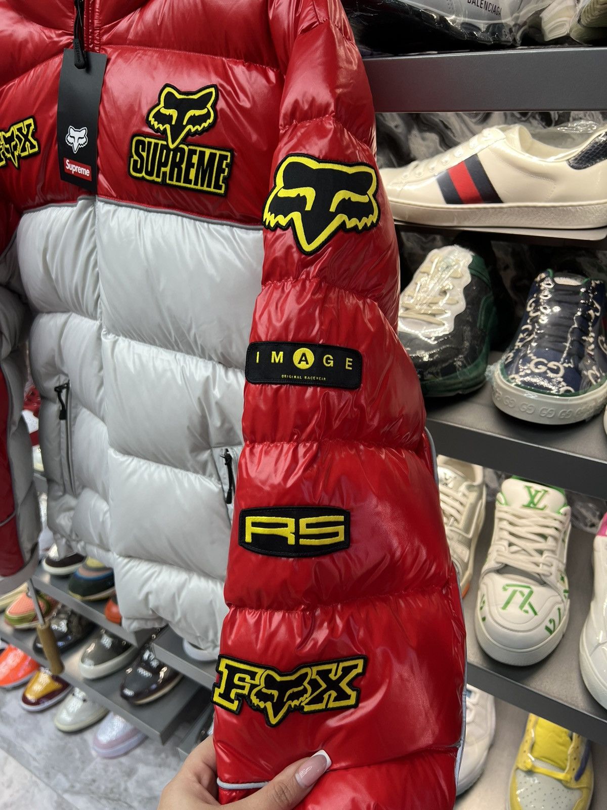 Supreme Supreme Fox Racing Shiny Down Puffer Size US S / EU 44-46 / 1 - 4 Thumbnail