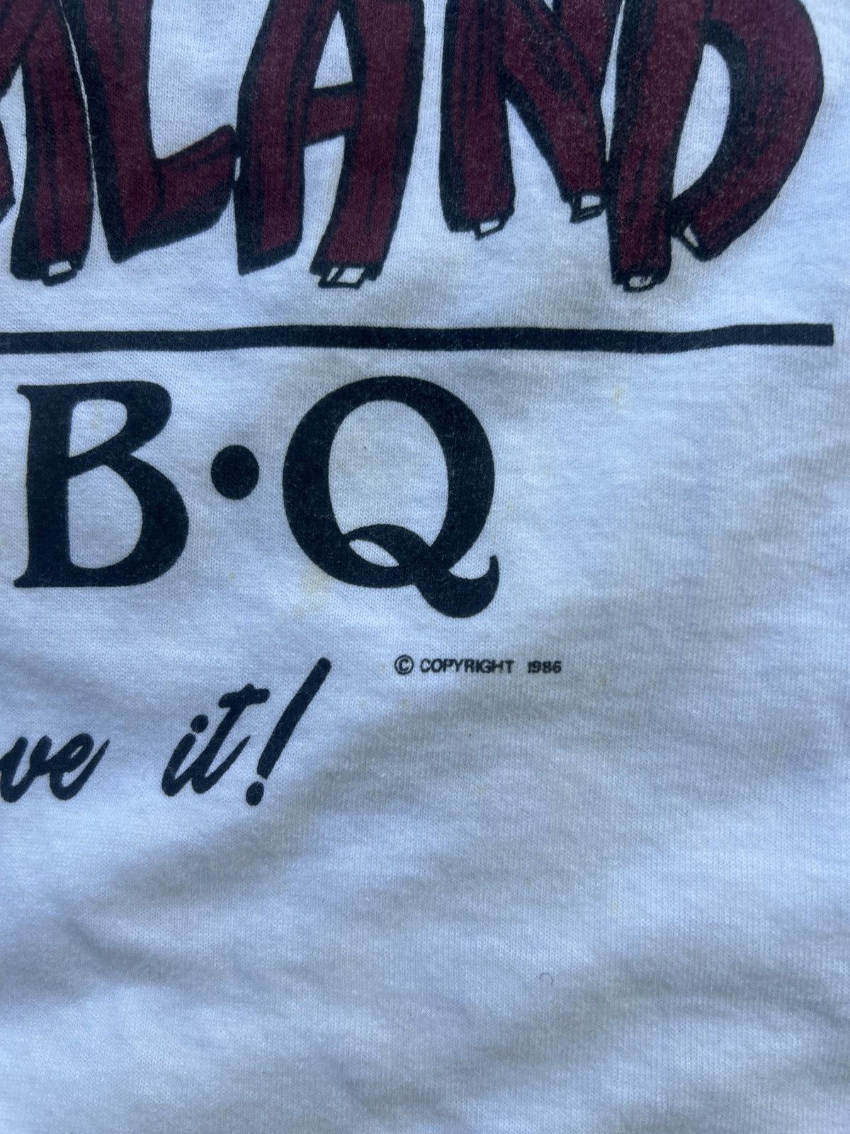 Vintage Dreamland BBQ Ribs Logo Alabama bbq t shirt Size US L / EU 52-54 / 3 - 3 Thumbnail