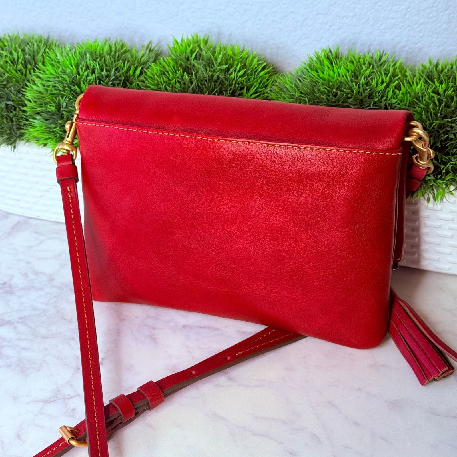 Dooney & Bourke Dooney and Bourke Florentine Foldover Zip Crossbody Size ONE SIZE - 3 Thumbnail