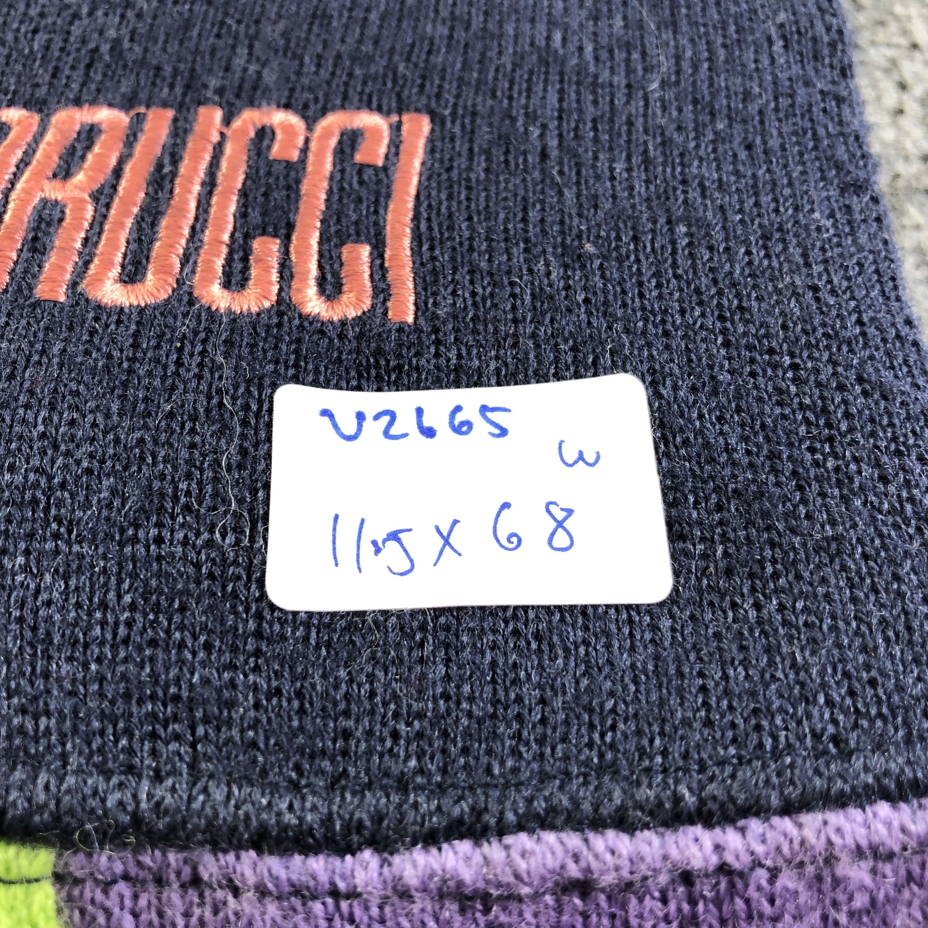 Fiorucci Fiorucci Wool Scarf Muffler Neckwear V2665 Size ONE SIZE - 10 Thumbnail
