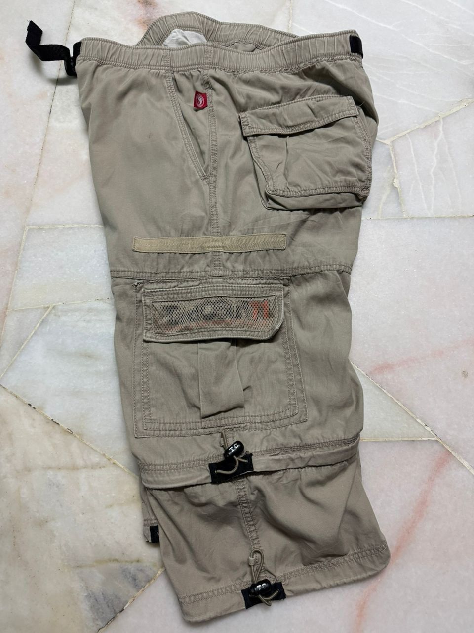 KMRii RARE⚡️VINTAGE 90's T&C SURF JORTS / 3QUARTERS CARGO BEIGE Size US 34 / EU 50 - 15 Thumbnail