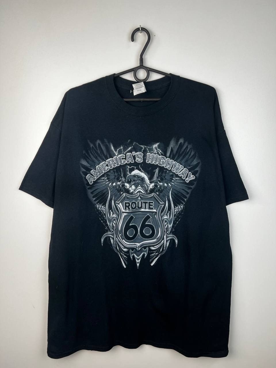 Vintage Route 66 Americans Highway vintage t-shirts size XL Size US XL / EU 56 / 4 - 1 Thumbnail