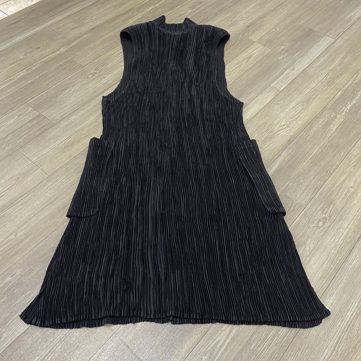 Issey Miyake Vintage Issey Miyake Pleats Please Black Blazer Button Up Size US M / EU 48-50 / 2 - 7 Thumbnail