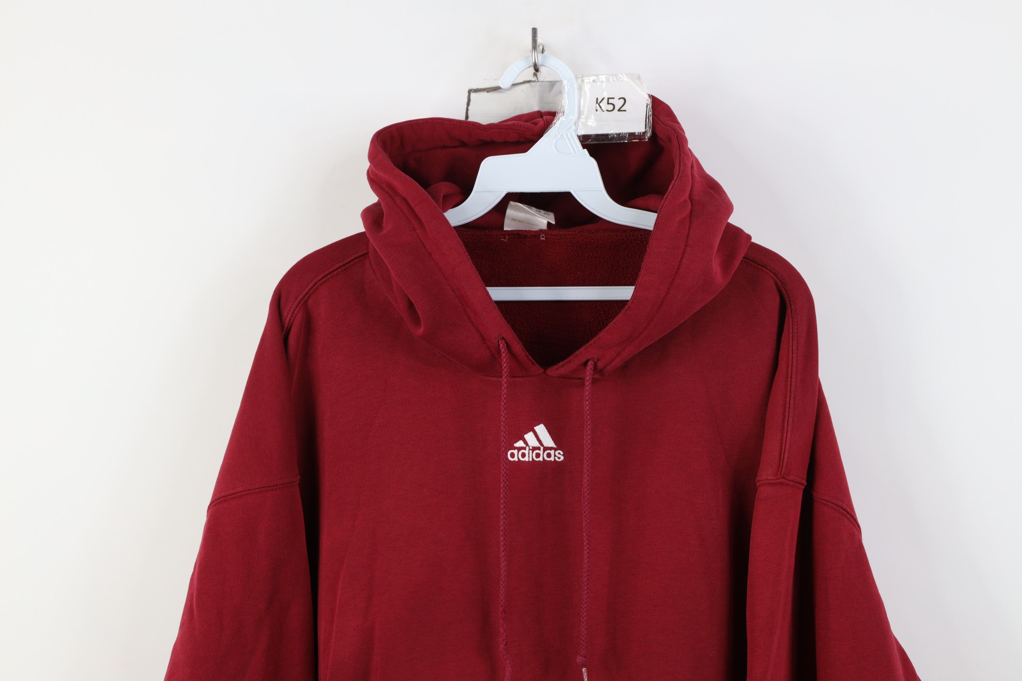 Adidas Vintage Y2K Adidas Spell Out Center Logo Hoodie Sweatshirt Size US XXL / EU 58 / 5 - 2 Thumbnail