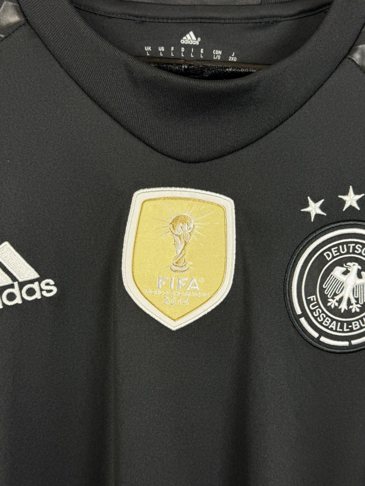 Adidas Adidas Germany DFB 2016/17 GK Kit Long Sleeve Soccer Jersey Size US L / EU 52-54 / 3 - 3 Thumbnail