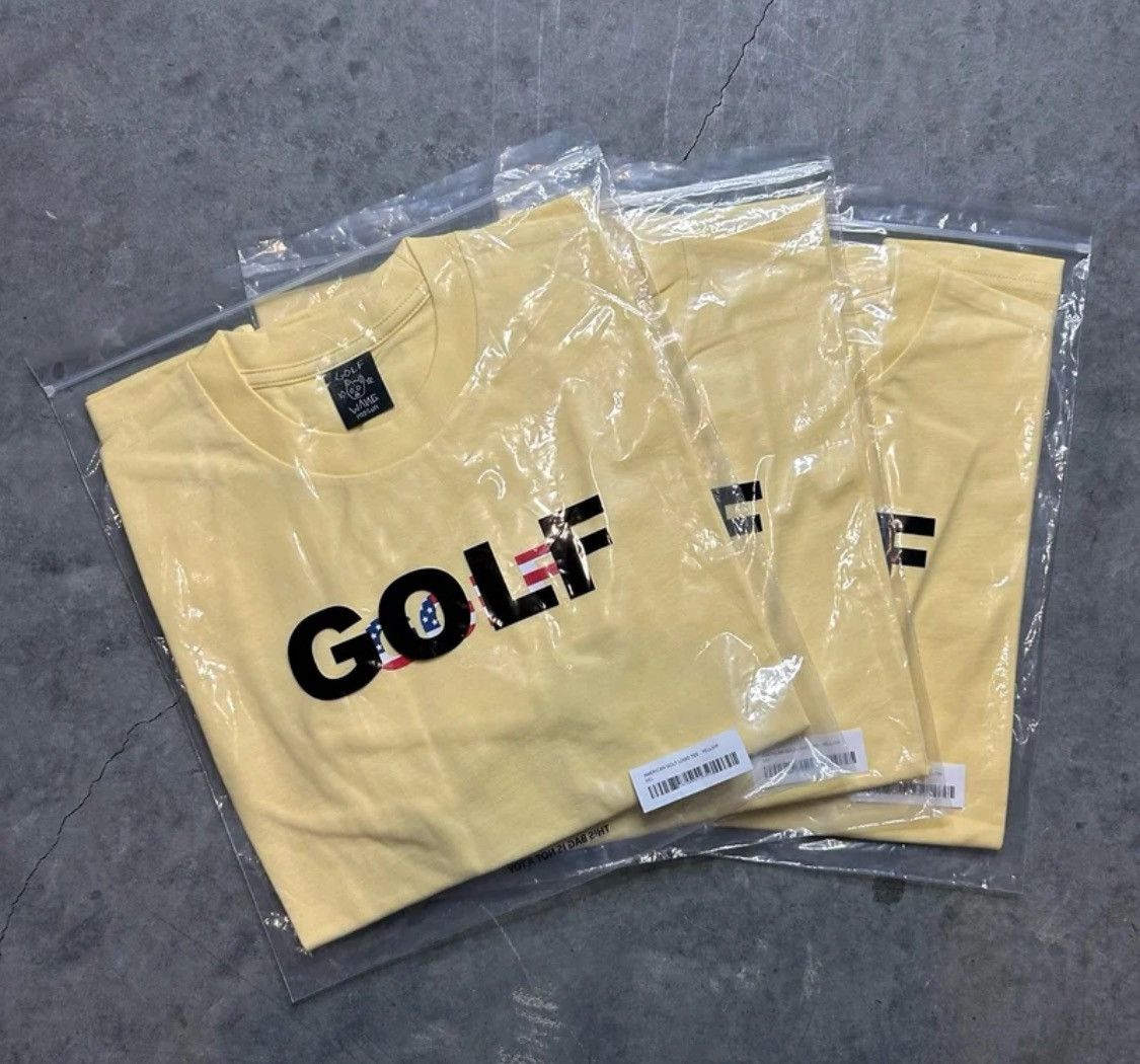 Golf Wang 1 AMERICAN GOLF LOGO TEE (SIZE M) - GOLFWANG Size US M / EU 48-50 / 2 - 2 Thumbnail