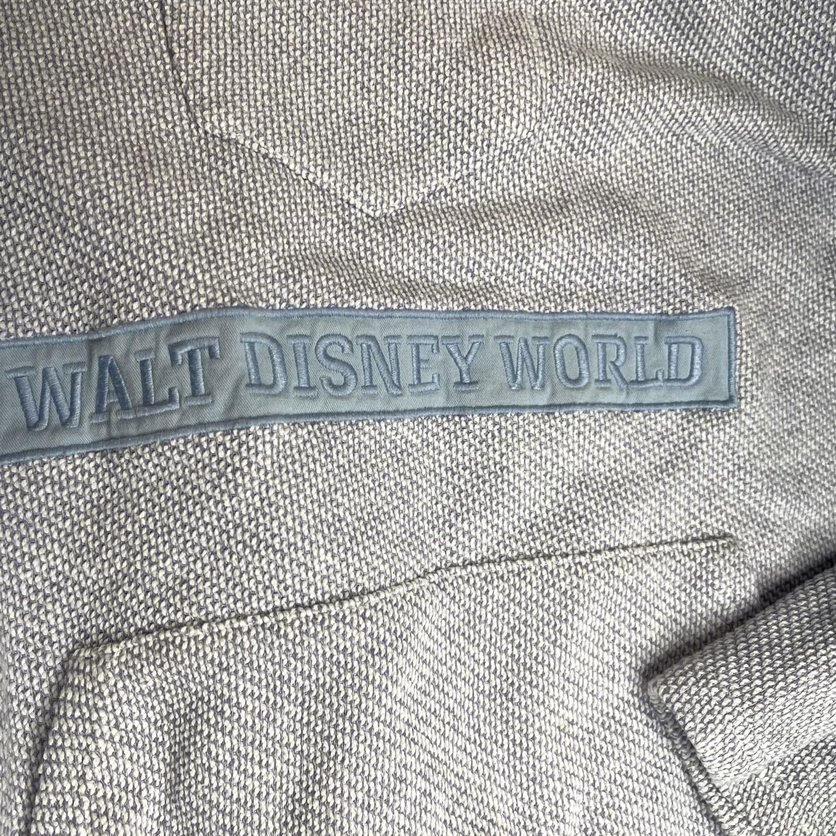 Disney Walt Disney World Hoodie Womens L Purple Knit Funnel Neck Pullover Sweatshirt Size L / US 10 / IT 46 - 2 Thumbnail