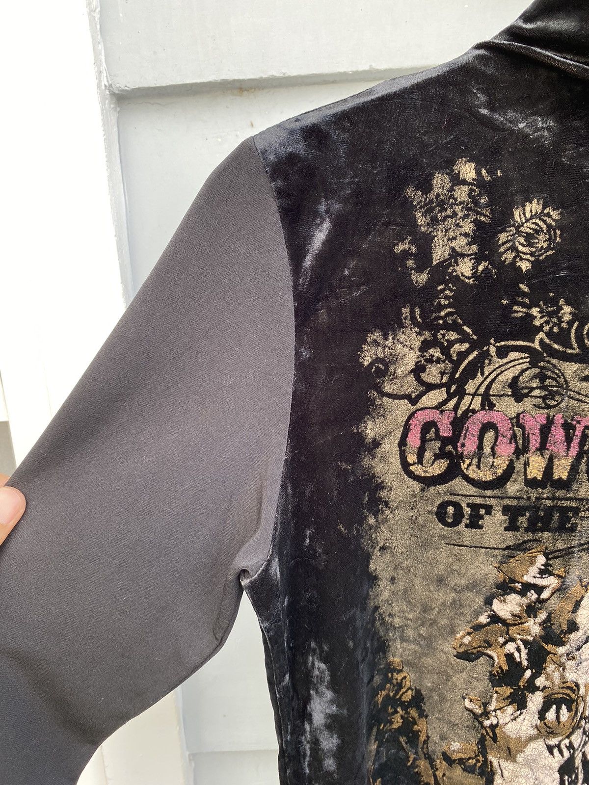 Vintage Cowgirls Wild One Dot Highneck Longsleeves Size S / US 4 / IT 40 - 4 Thumbnail