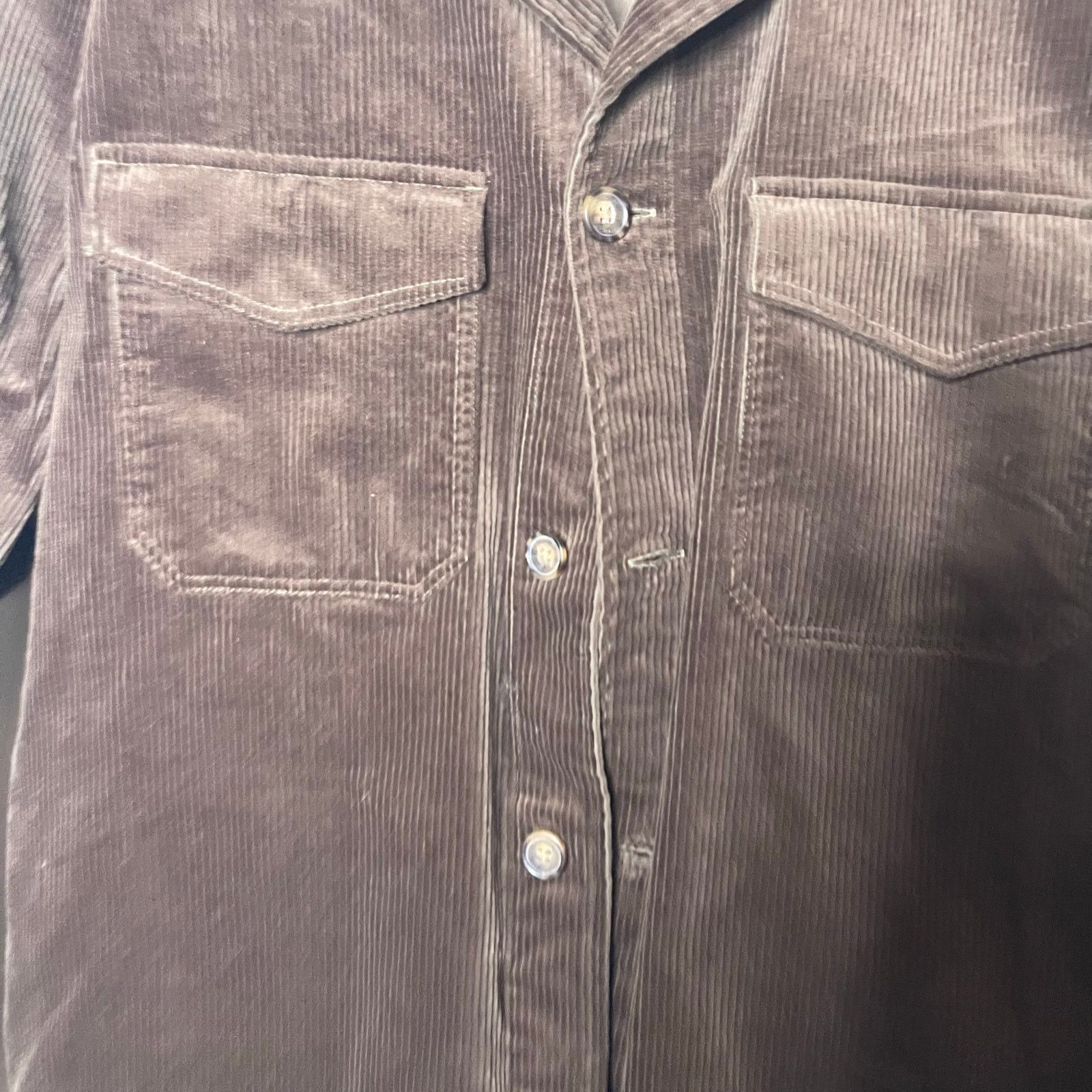 NN07 NN07 No Nationality BERNARD CORDUROY SHIRT JACKET in brown L Size US L / EU 52-54 / 3 - 5 Thumbnail