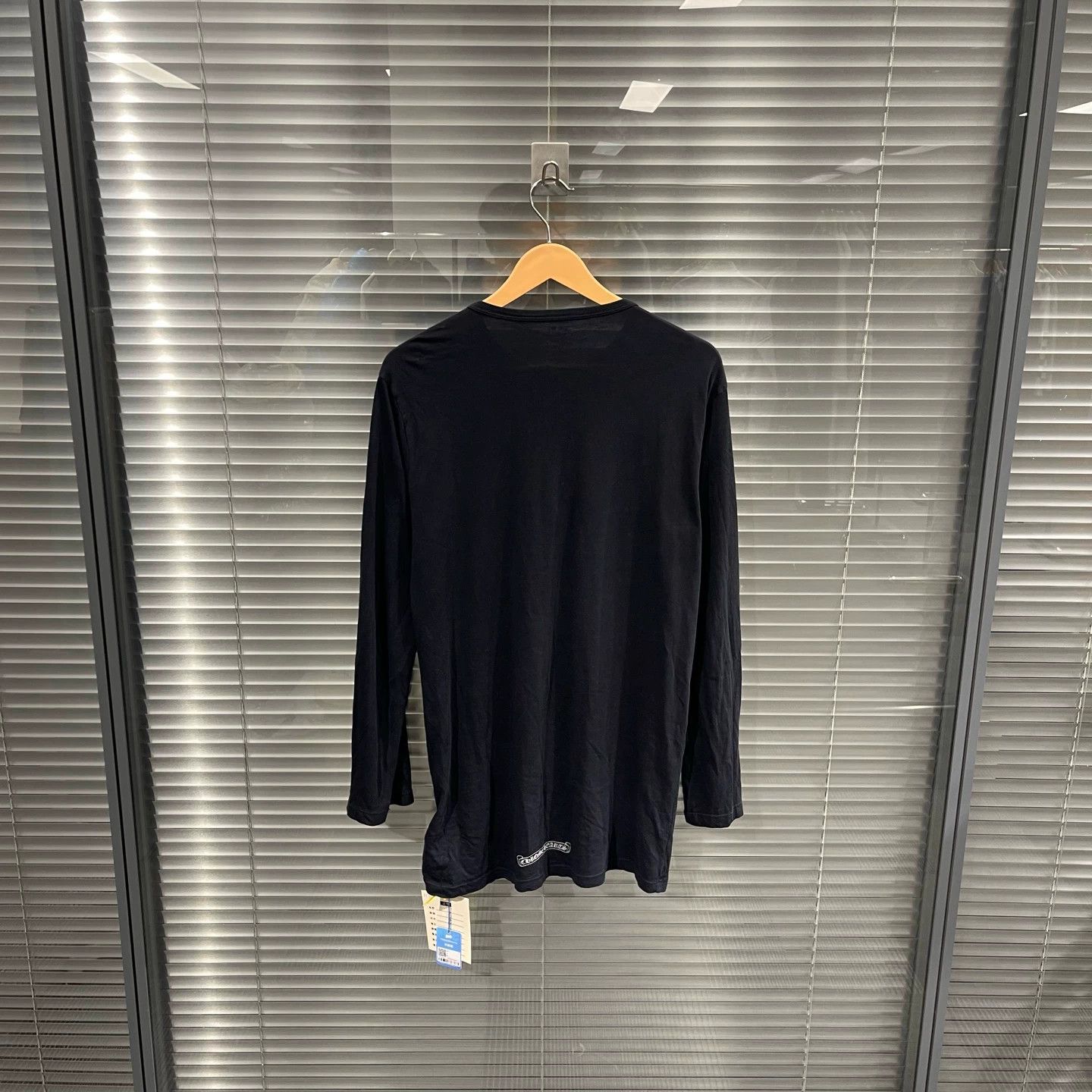 Chrome Hearts Chrome Hearts Black 3 Silver Cross Buckle LS Tee M Size M / US 6-8 / IT 42-44 - 2 Thumbnail