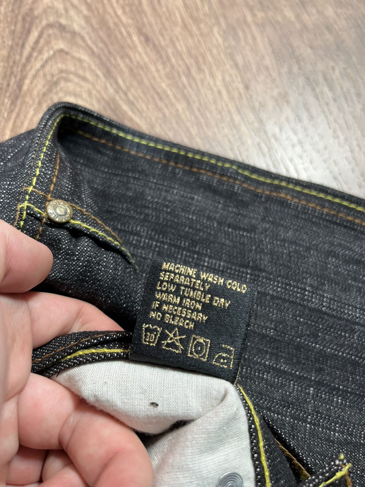 Japanese Brand × Vintage Vintage Money Talks Japanese Archival Evisu Style Jeans Size US 30 / EU 46 - 10 Thumbnail