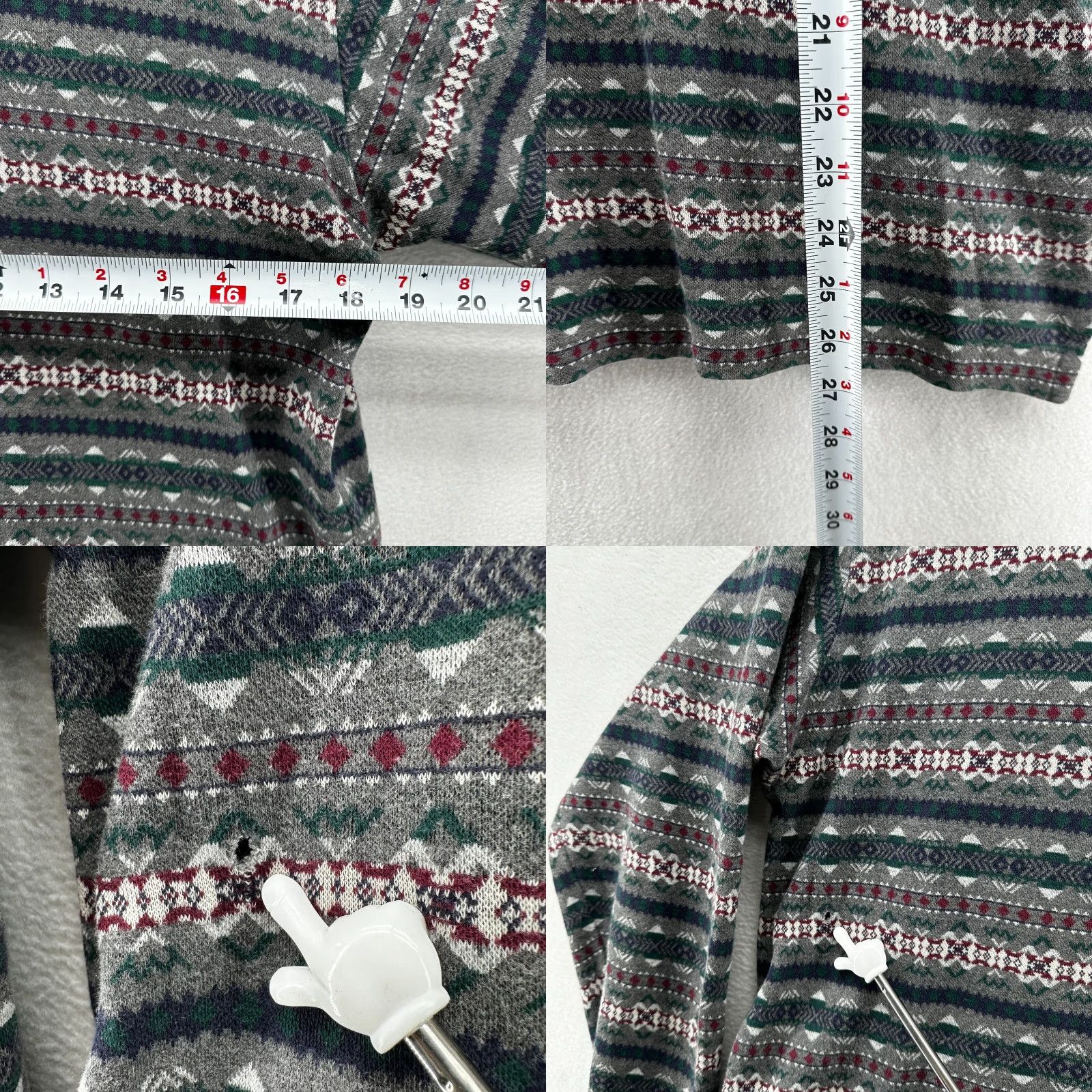 Ralph Lauren Polo By Ralph Lauren Pullover Sweater Multicolor Women's Large Knit Long Sleeve Size L / US 10 / IT 46 - 8 Thumbnail