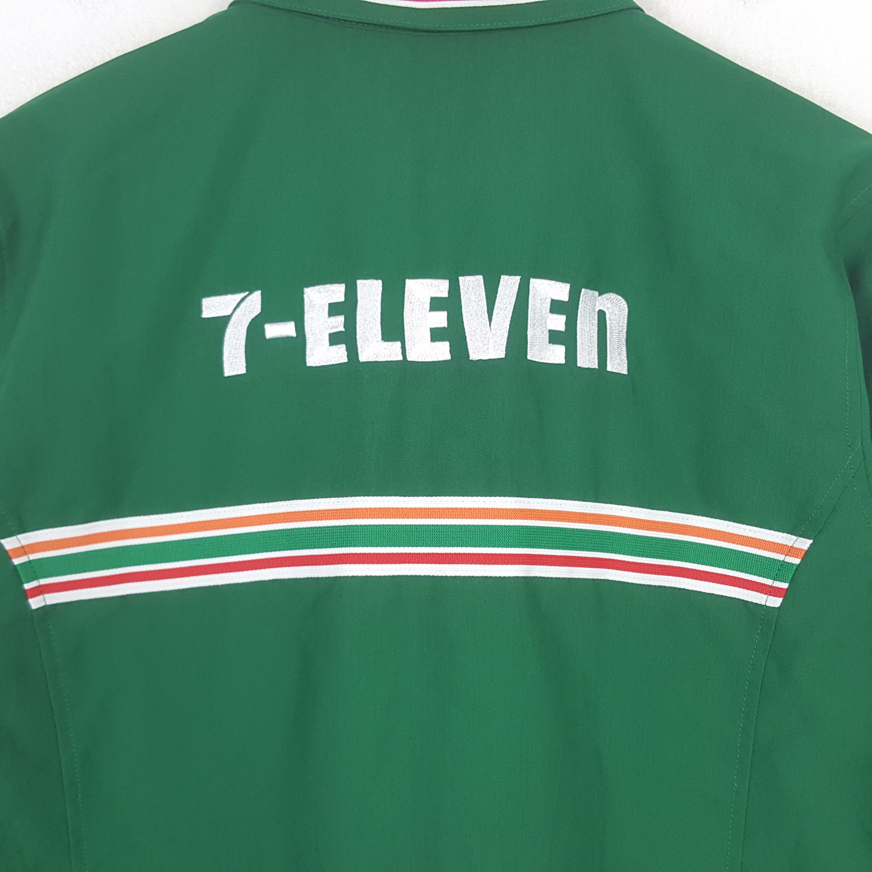 Japanese Brand × Vintage Vintage 7 Eleven Jacket Japanese Brand Staff C285N7 Size US M / EU 48-50 / 2 - 2 Thumbnail