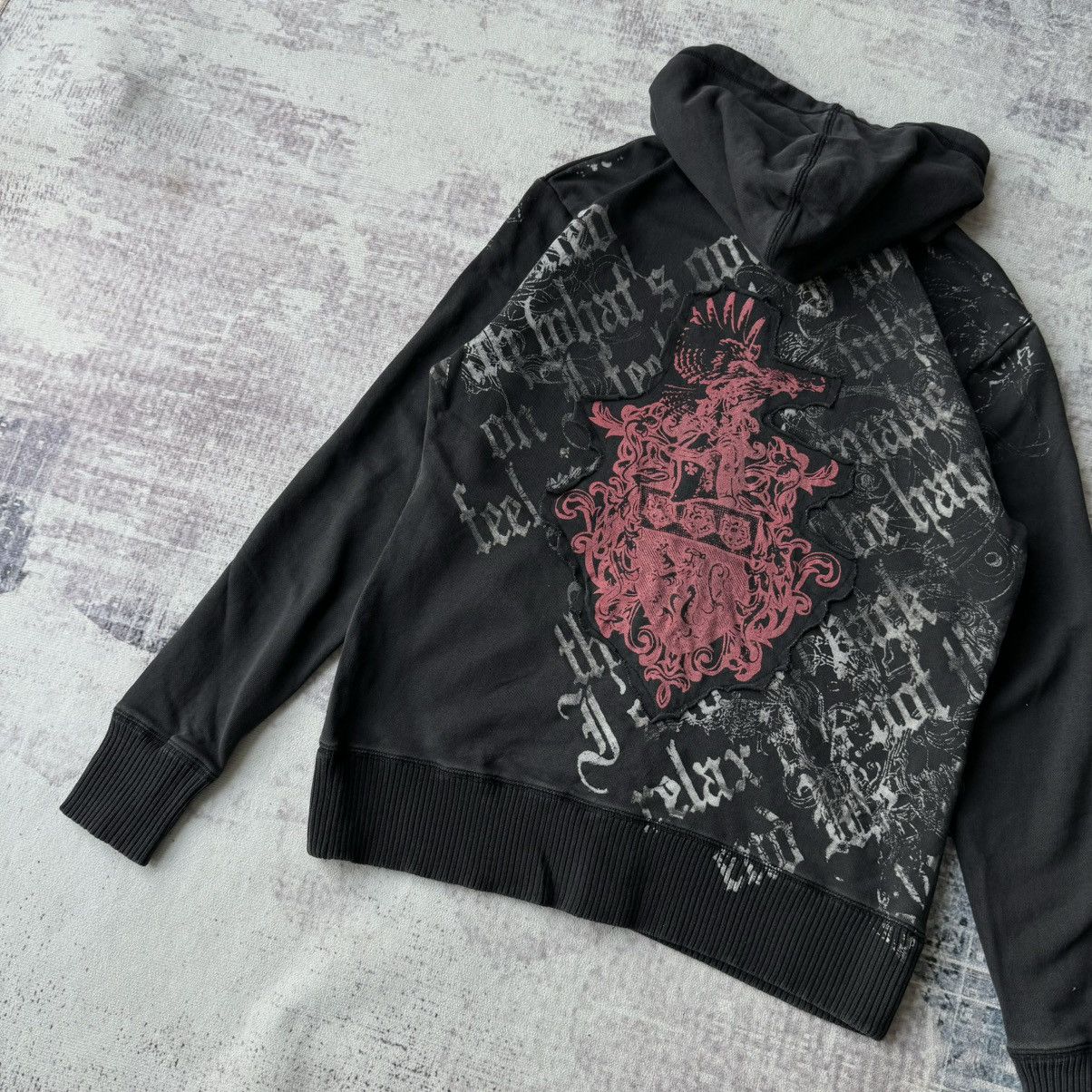 If Six Was Nine × Le Grande Bleu (L.G.B.) × Tornado Mart In The Attic Affliction Punk Hoodie Size US M / EU 48-50 / 2 - 6 Thumbnail