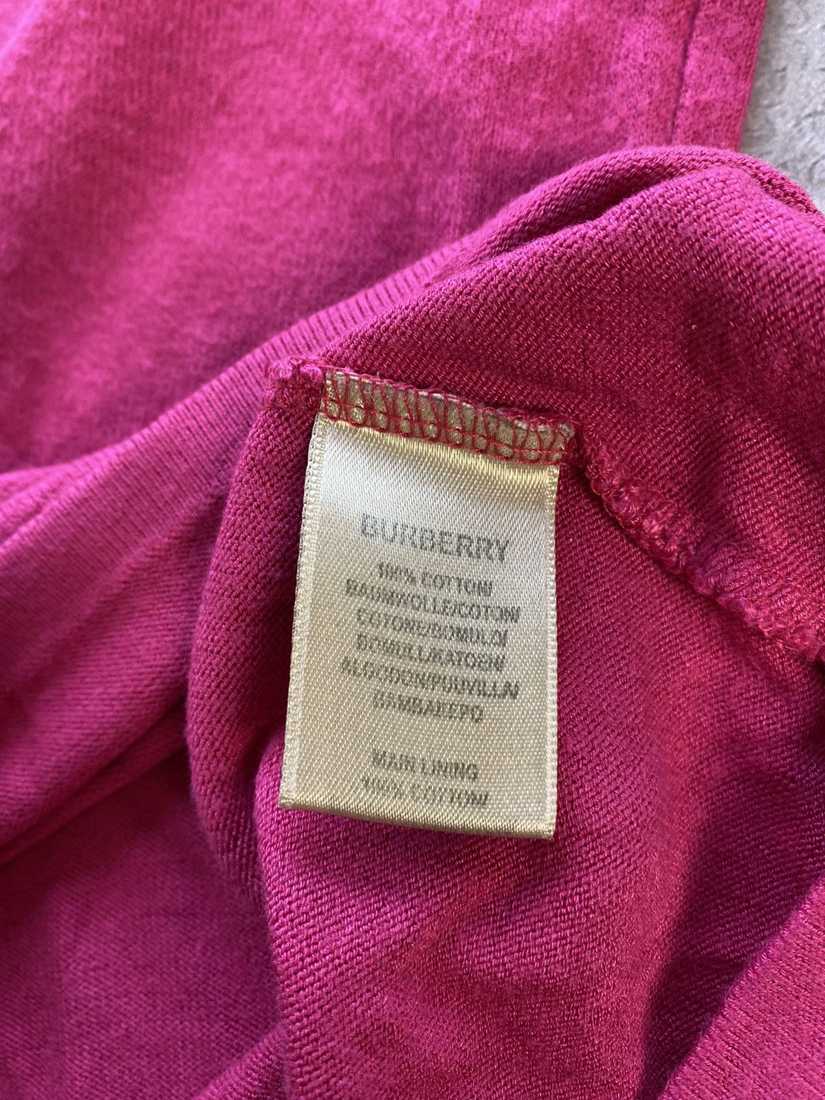 Burberry × Vintage Vintage Burberry London Nova Check V-Neck Women Sweatshirt Size XL / US 12-14 / IT 48-50 - 9 Thumbnail