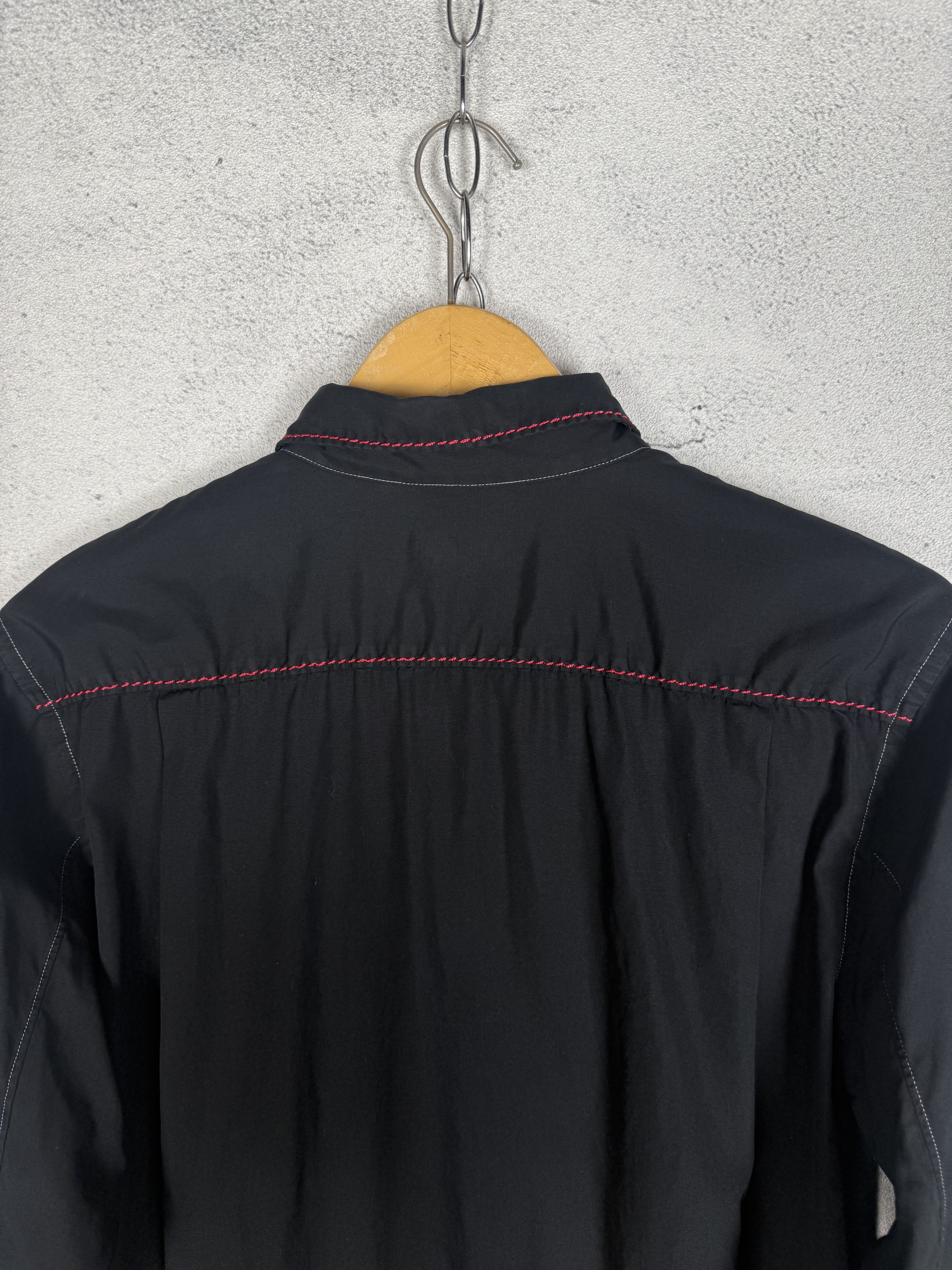 Comme des Garcons 90s Comme Des Garcons Homme Plus Stitched Button Up Shirt Size US M / EU 48-50 / 2 - 5 Thumbnail