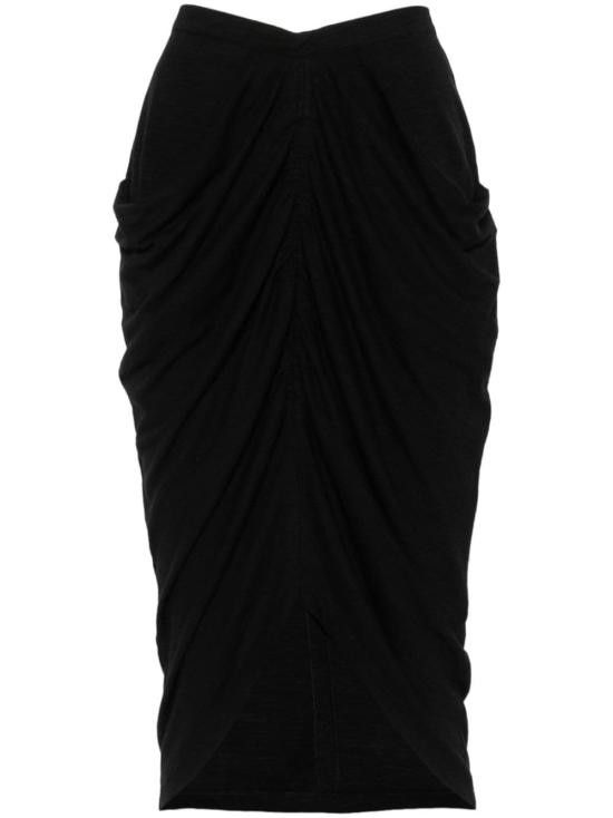Isabel Marant Etoile ISABEL MARANT ETOILE Women Mid Skirts JU0233FA B3K02E 01BK Black Size 26" / US 2 / IT 38 - 1 Thumbnail
