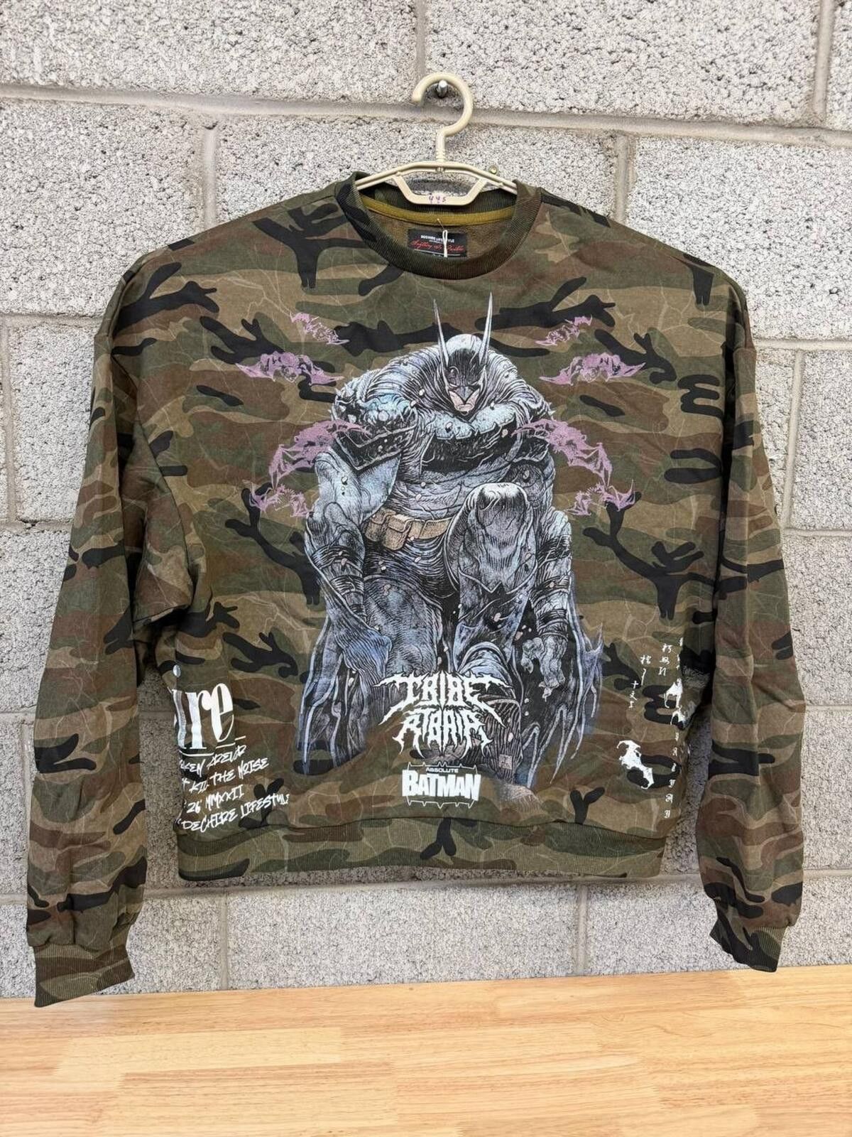 Other Dechire Batman Camo Crewneck XL Streetwear Sweatshirt Size US XL / EU 56 / 4 - 1 Thumbnail